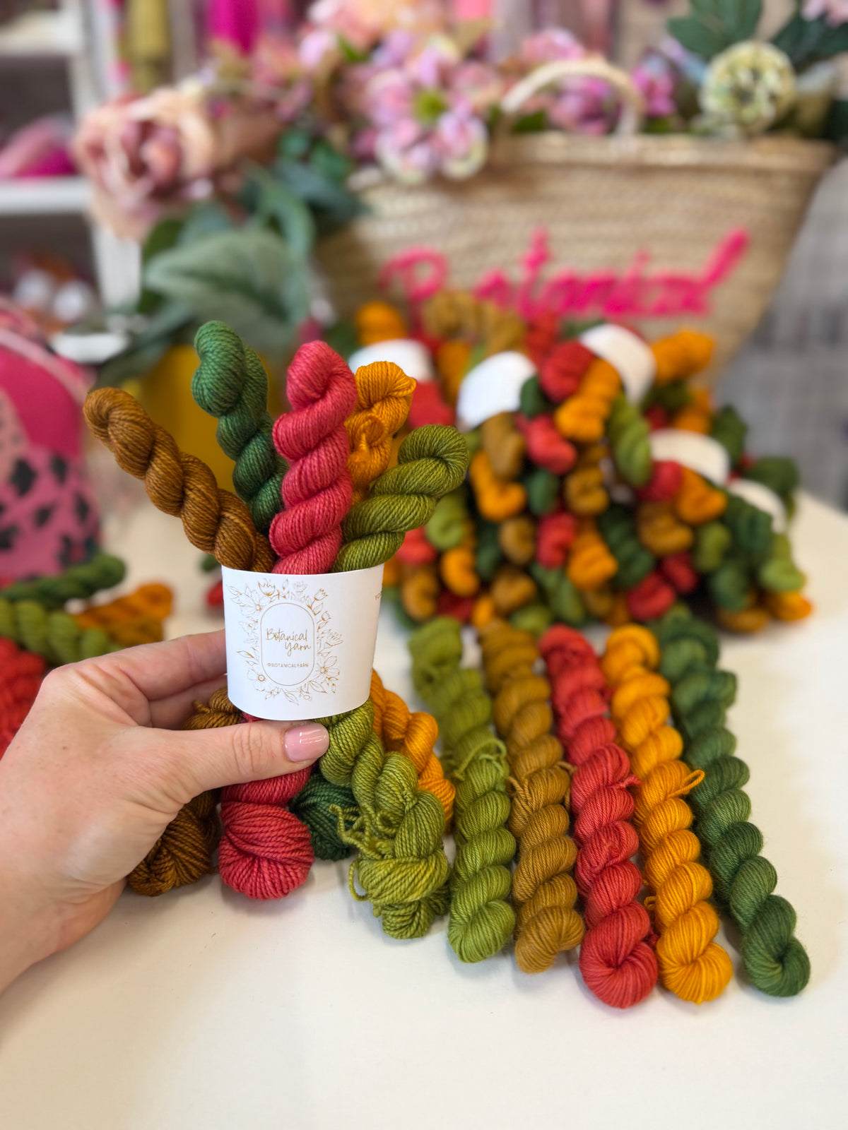 Dyed to order - A Woolen Affair - Leaf Peeping 5 x 20g Mini Skein Set