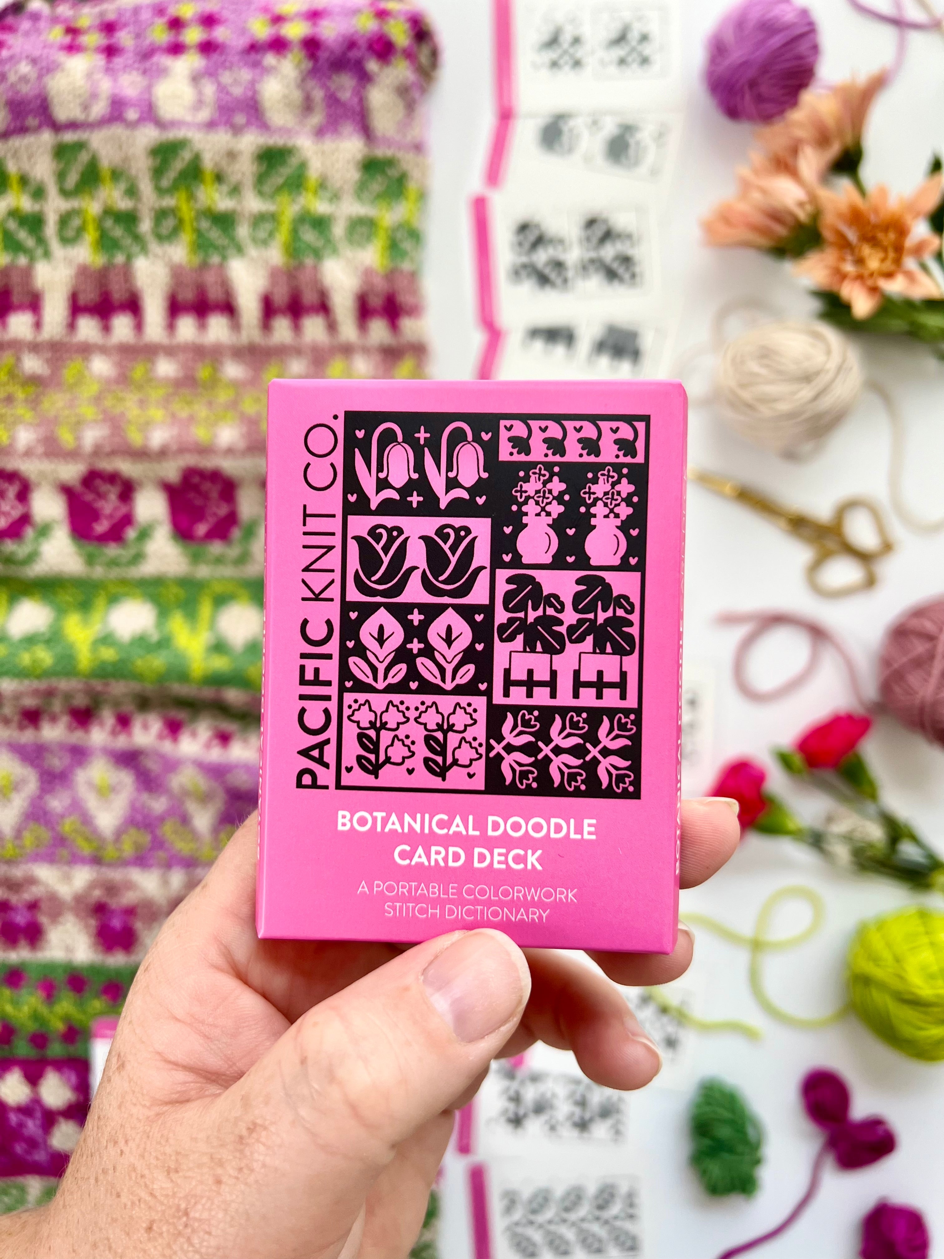 Botanical Doodle Deck by Pacific Knit Co