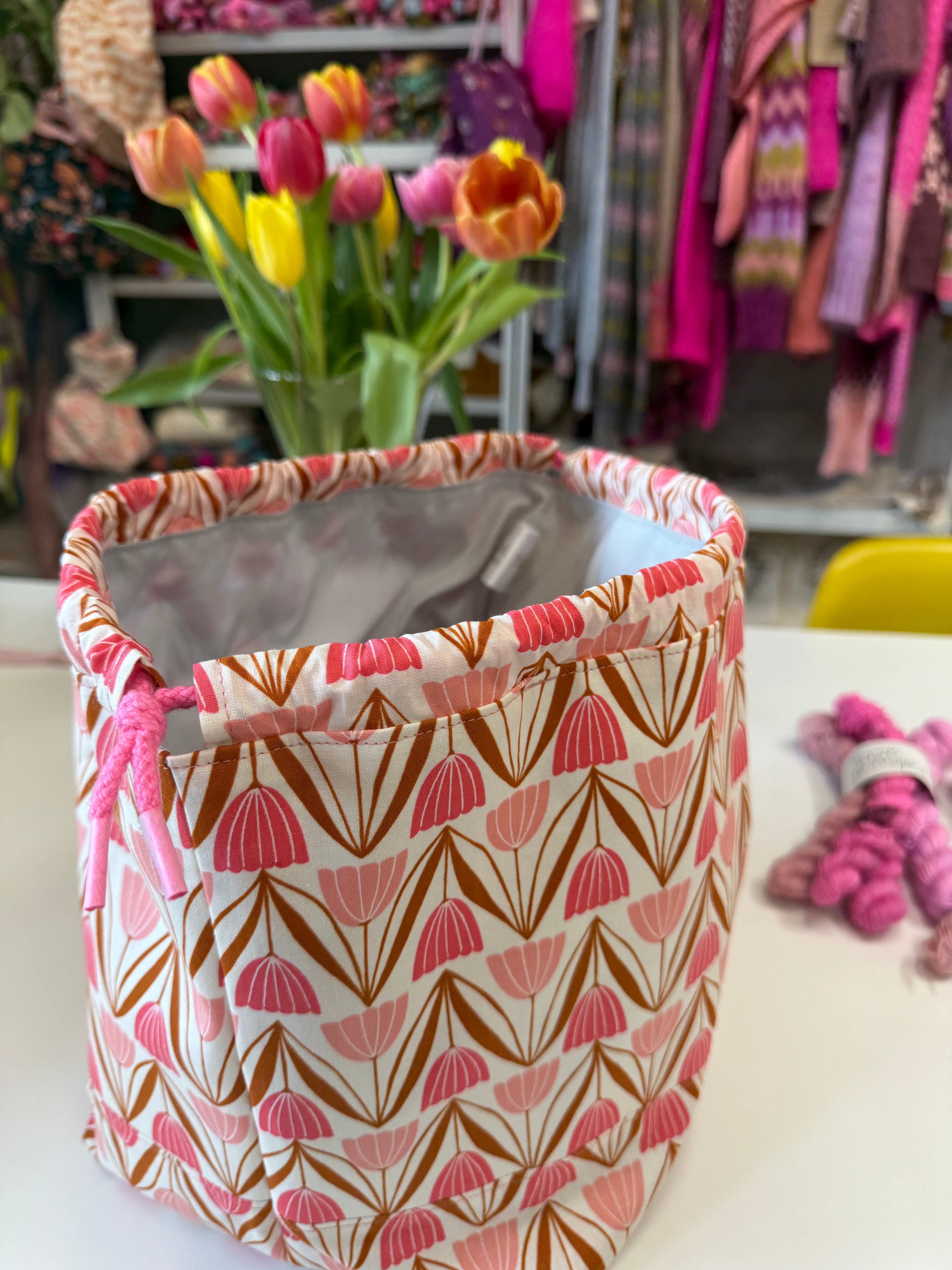 Made to order - Project Bag Style 01 - Tulips 🌷