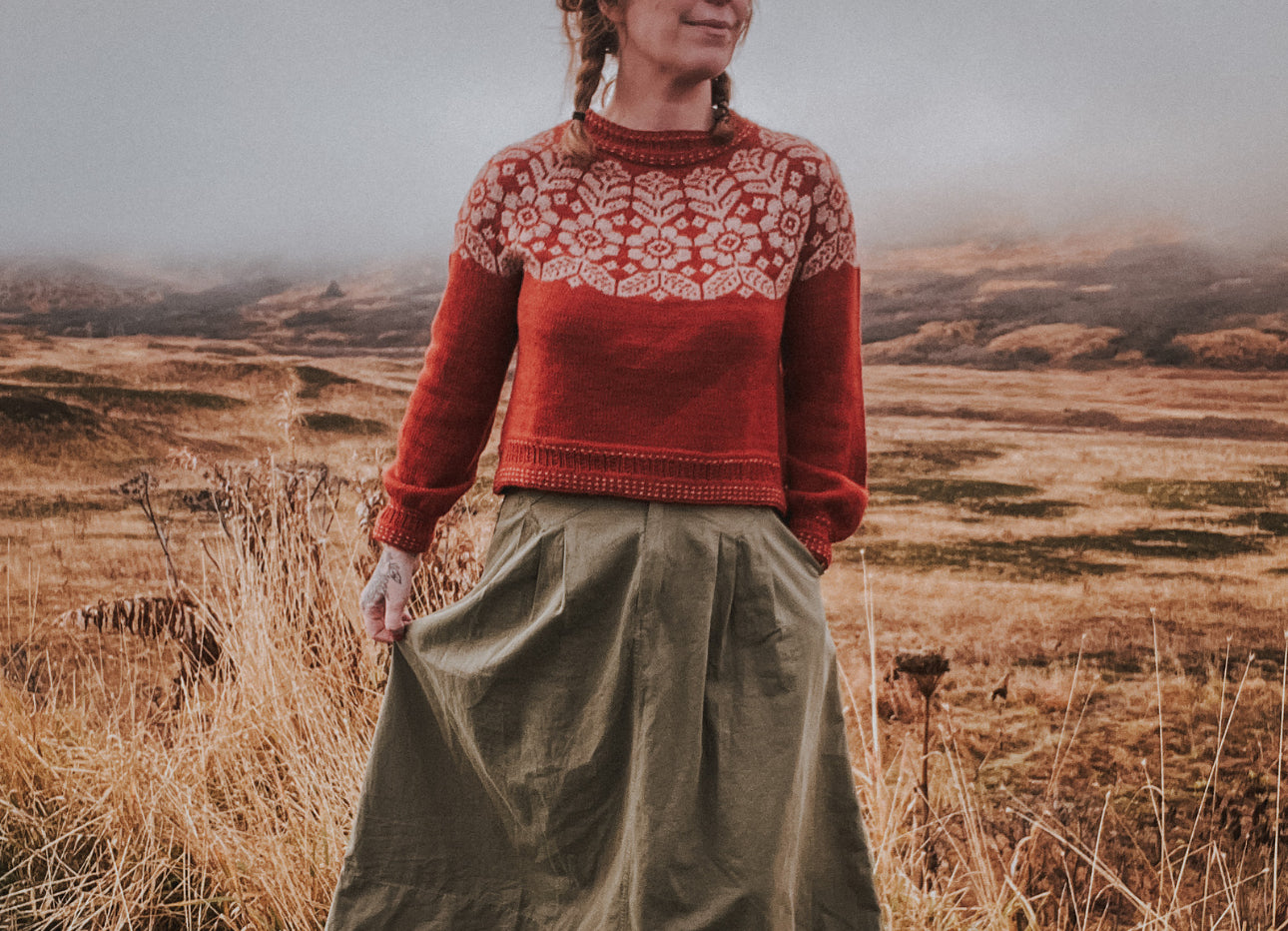 Autumn Alpine Sweater Kit by Caitlin Hunter