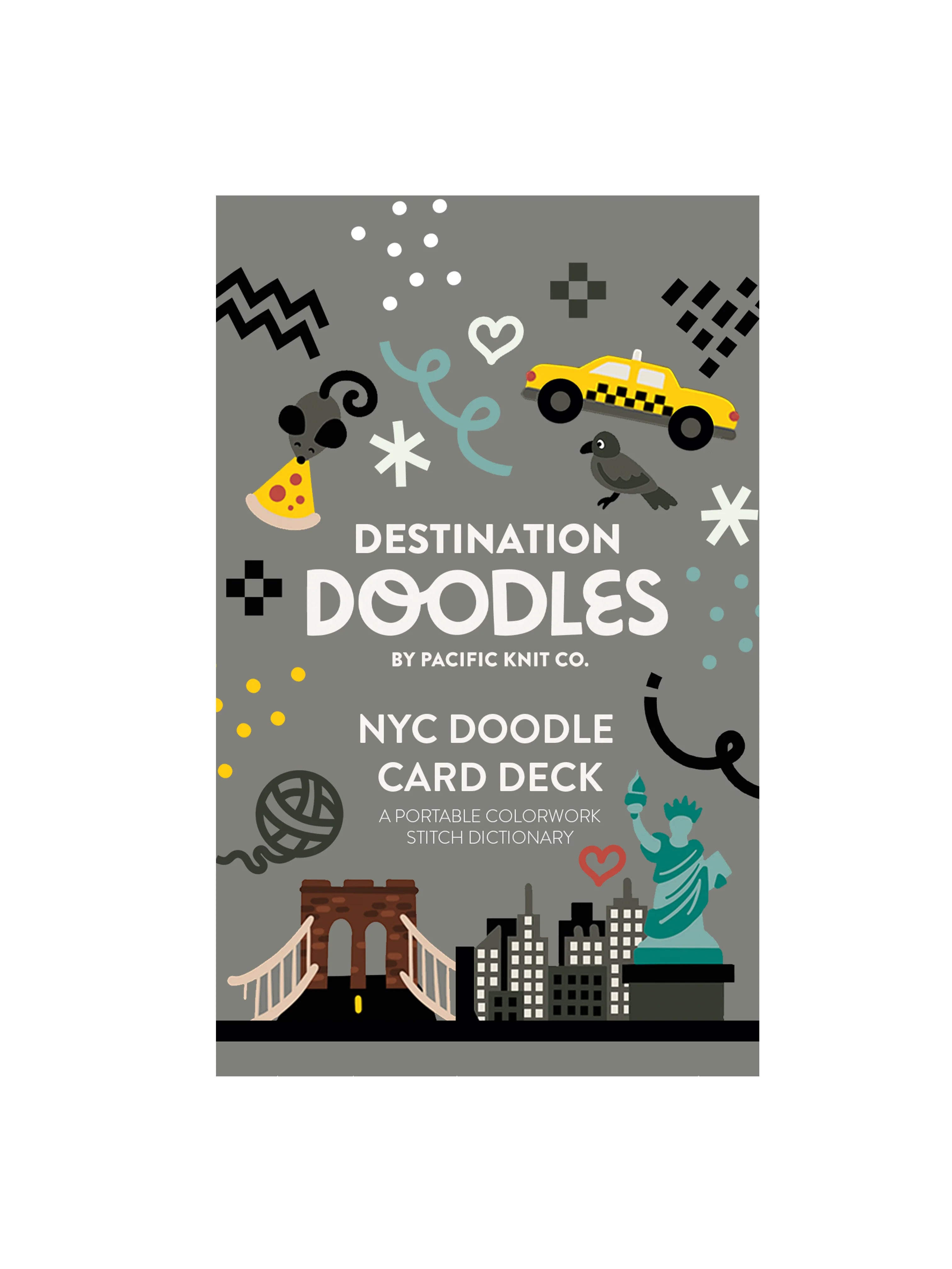 New York Doodle Deck by Pacific Knit Co