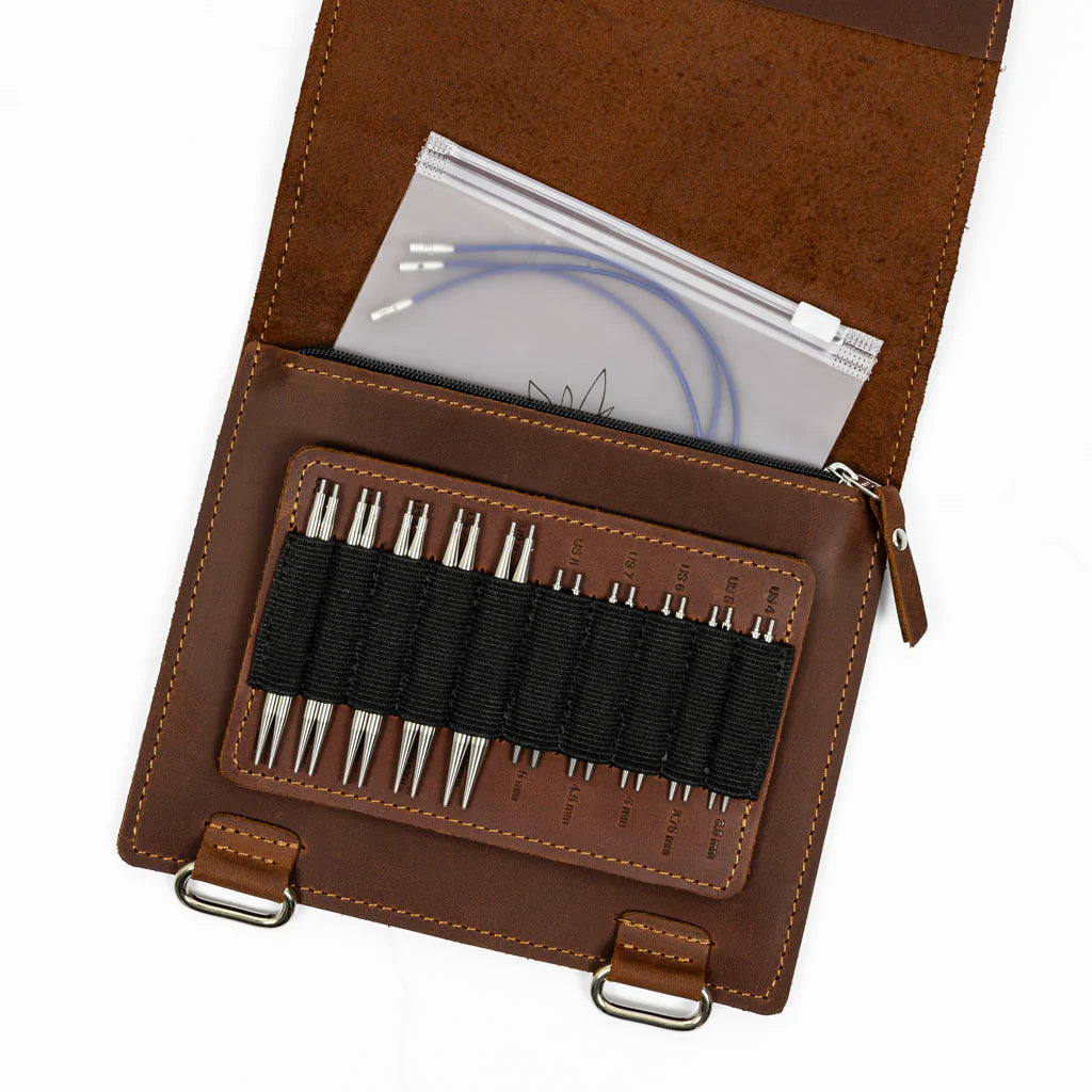 PREORDER - Thread & Maple - Mini Binder Chiaogoo Interchangable - Whiskey -