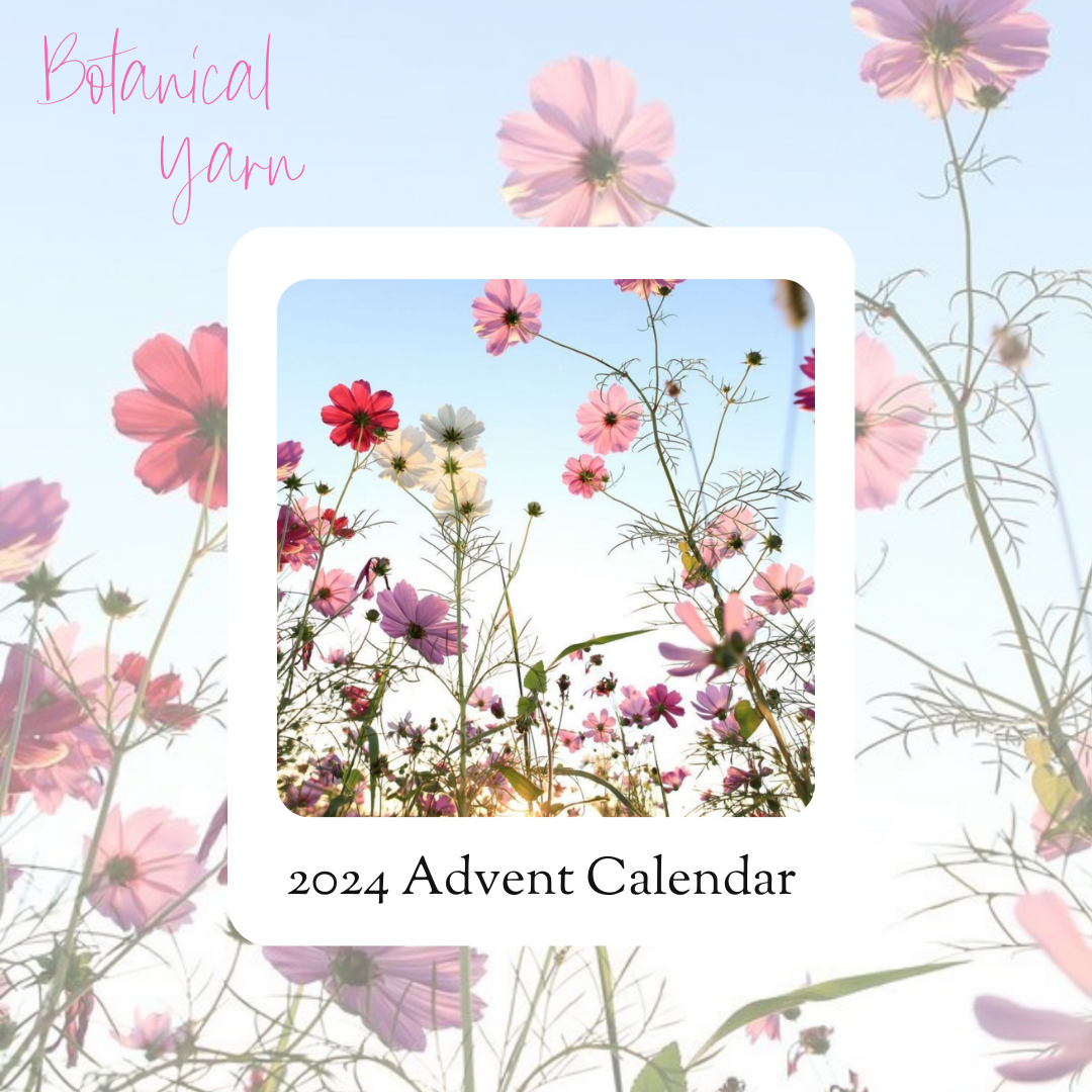 Preorder 2025 Botanical yarn Advent Calendar Wildflower Meadow