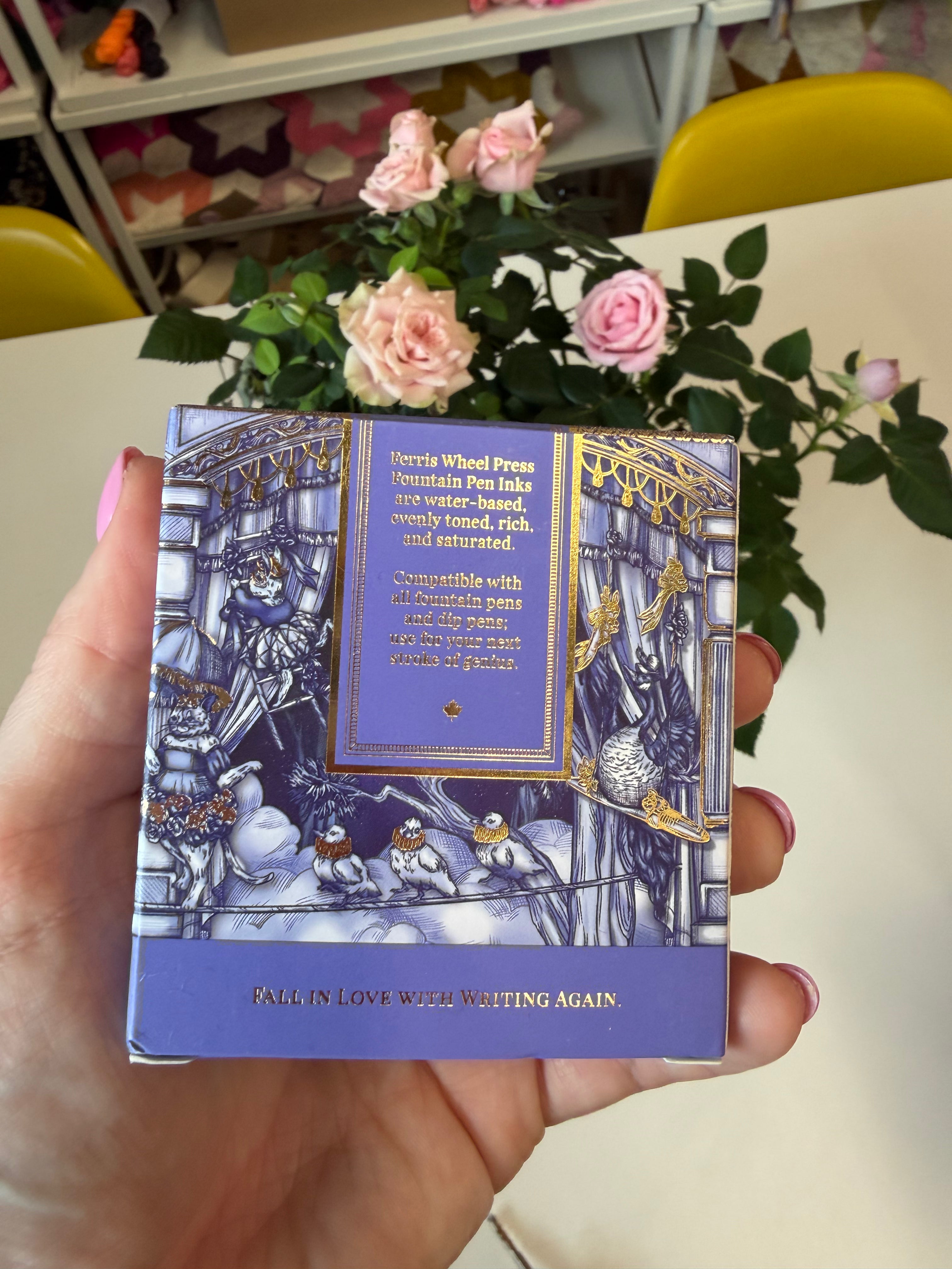 Ferris wheel press fountain pen ink Harlequin Dream