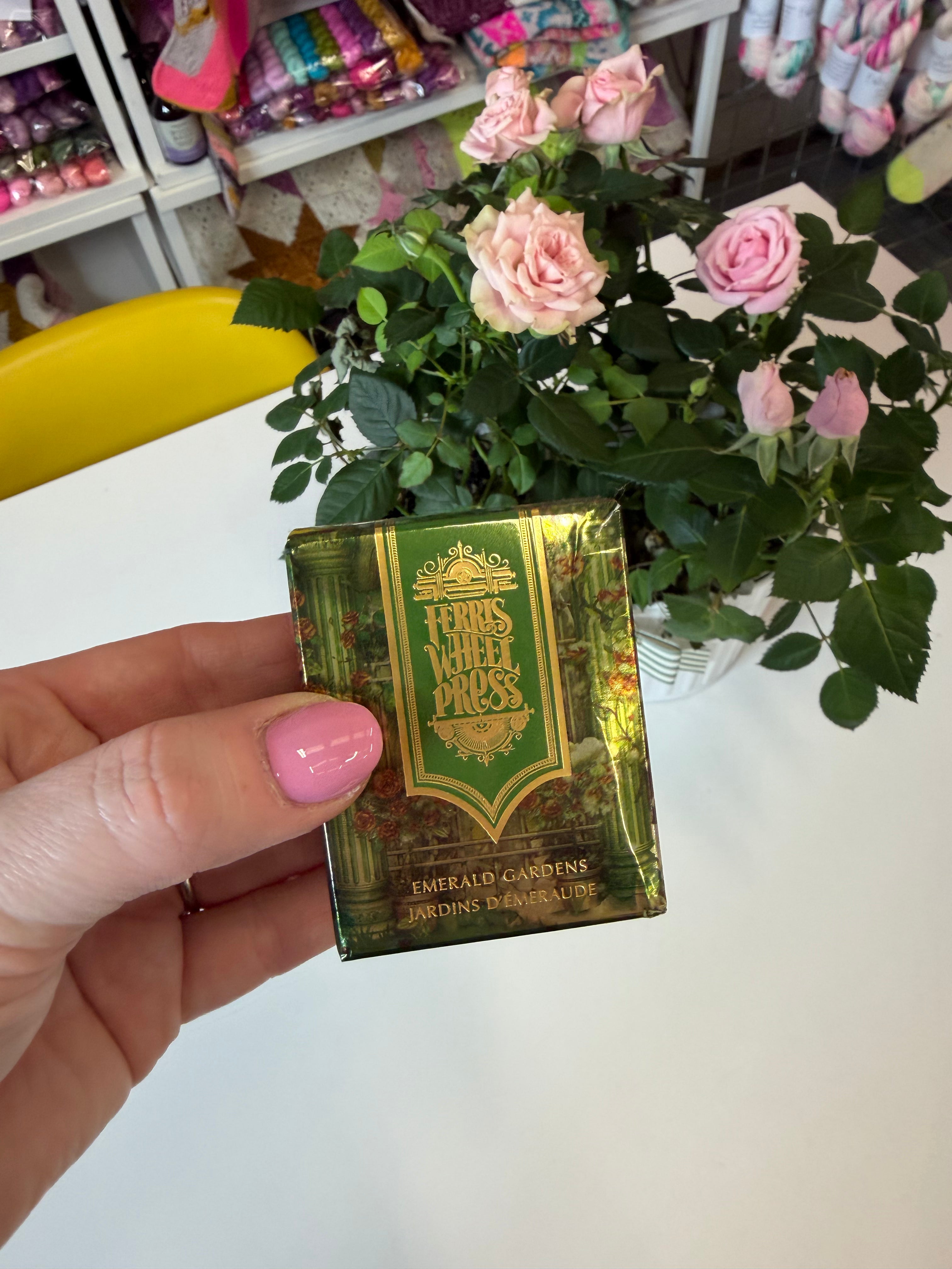 Ferris wheel press fountain pen ink Emerald Gardens