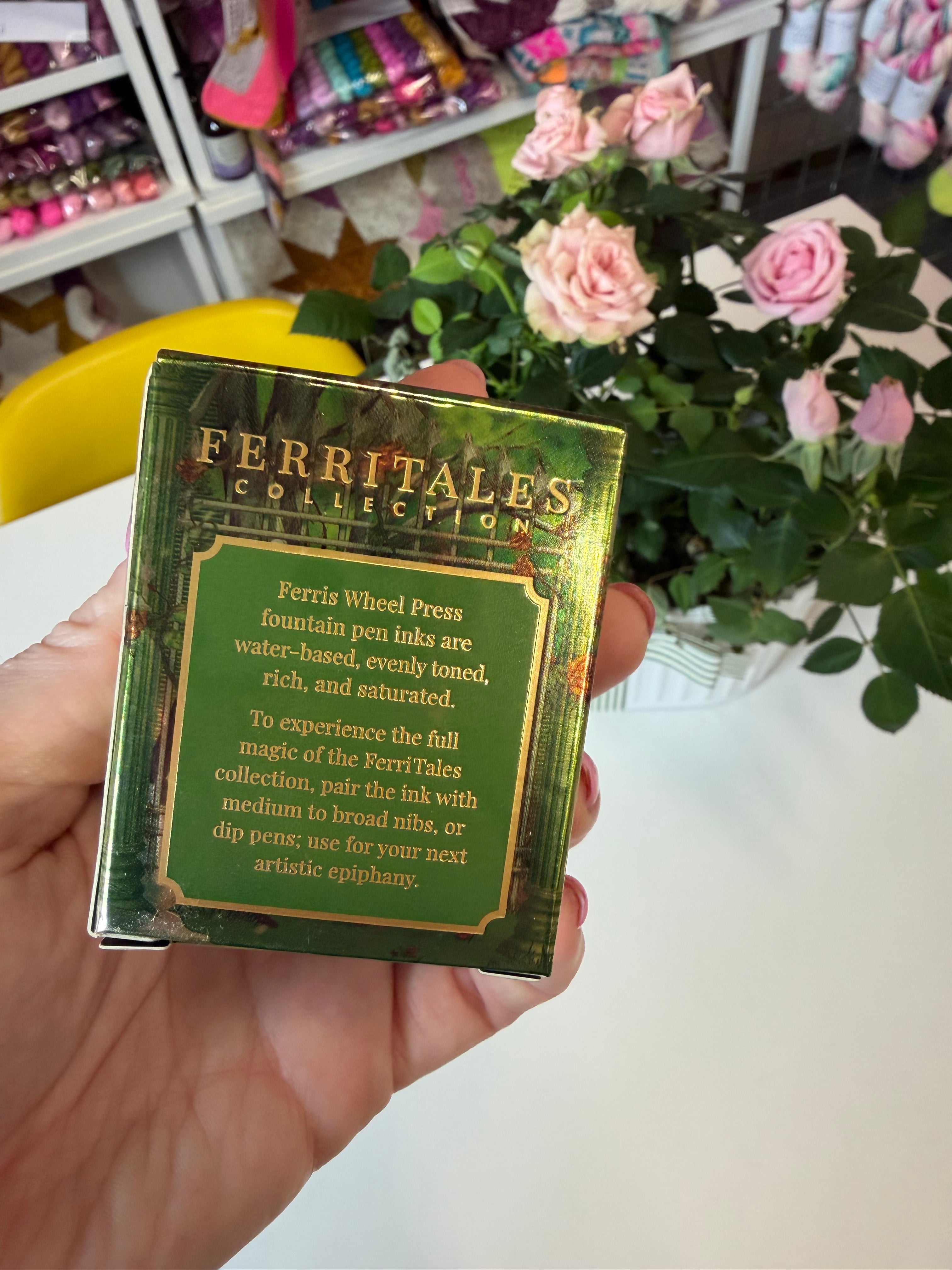 Ferris wheel press fountain pen ink Emerald Gardens