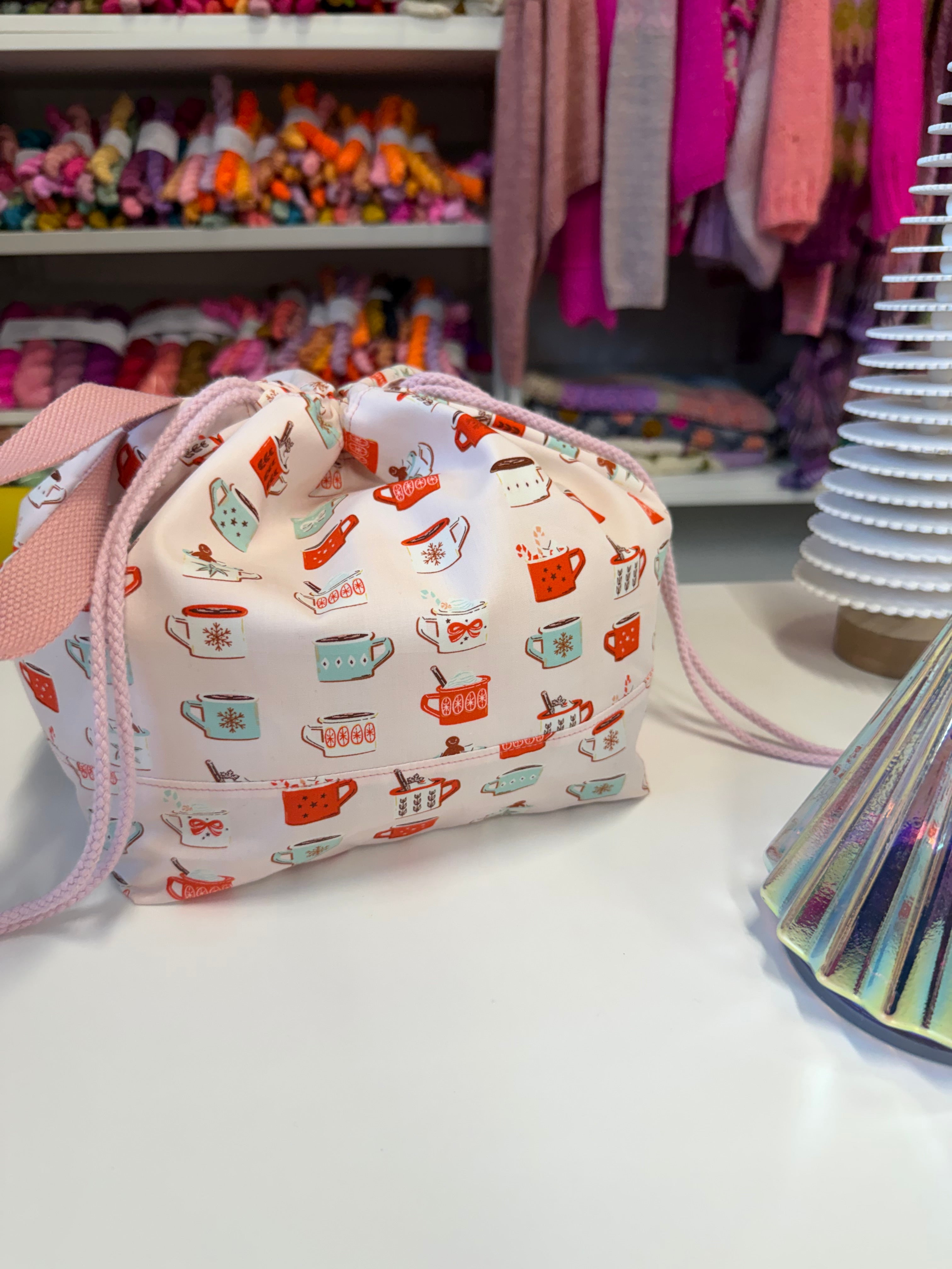 PREORDER - Project Bag Style 01 - Festive Mugs