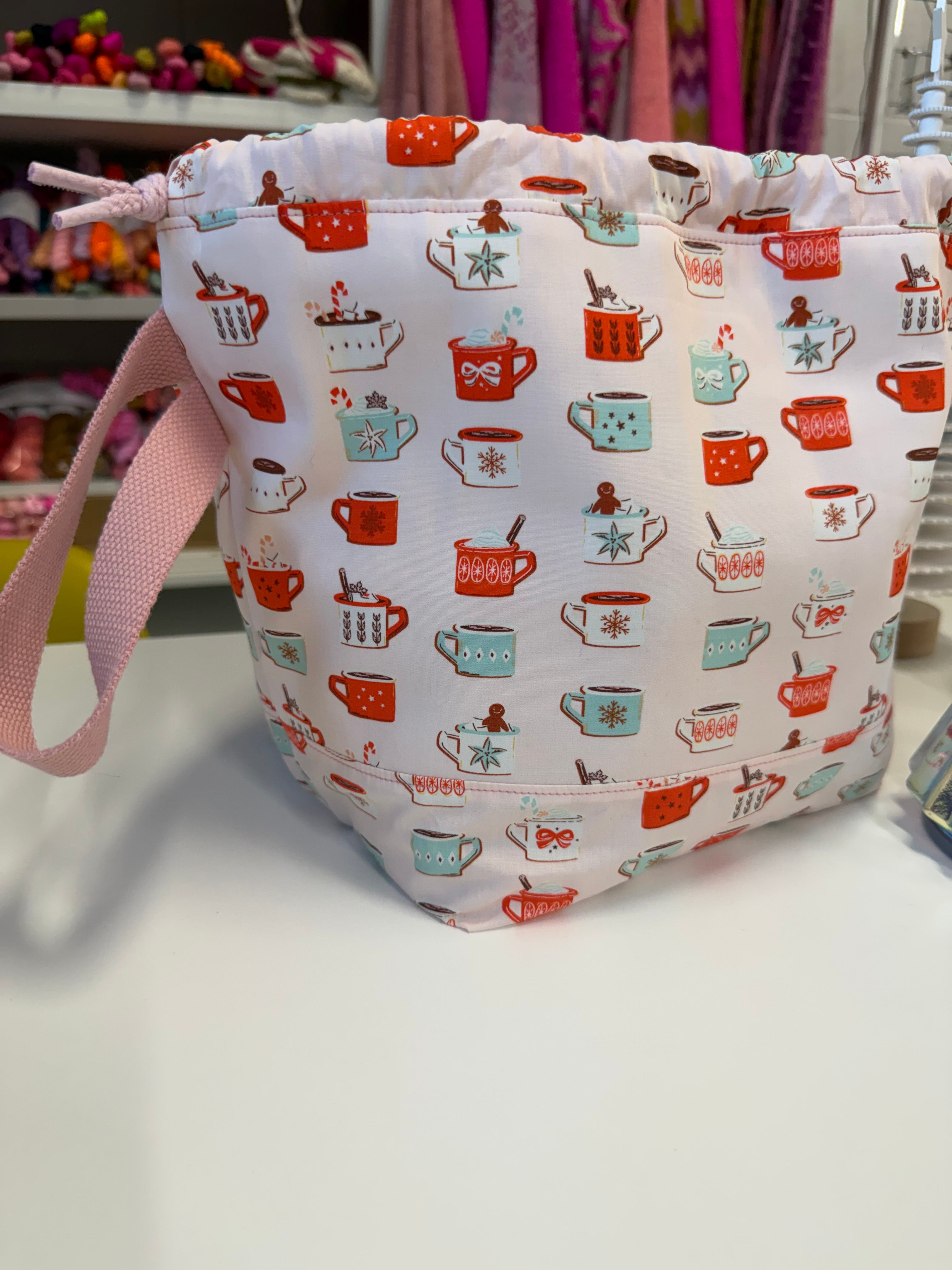 PREORDER - Project Bag Style 01 - Festive Mugs