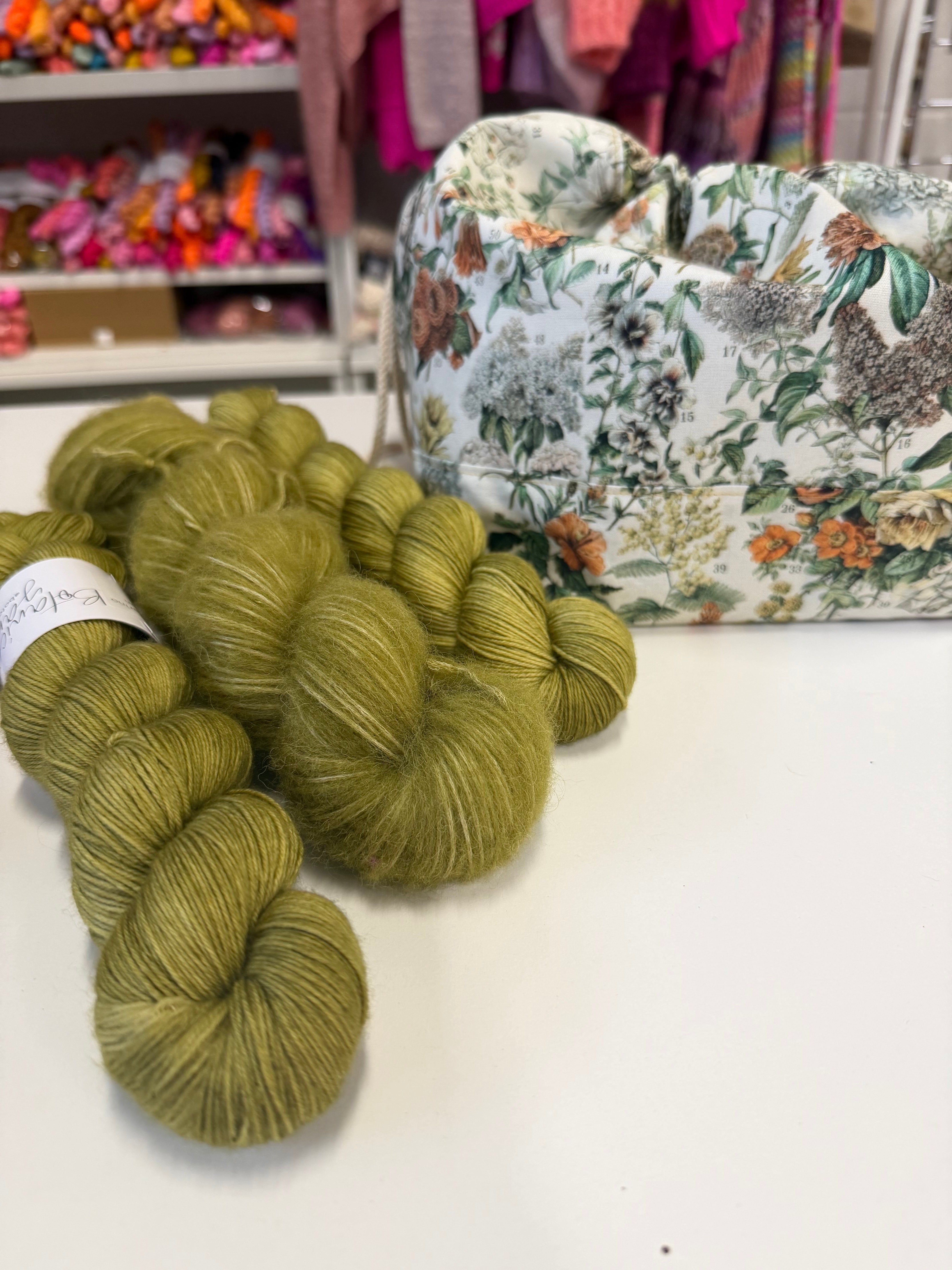 Ready to ship - A Woolen Affair Moss Colourway