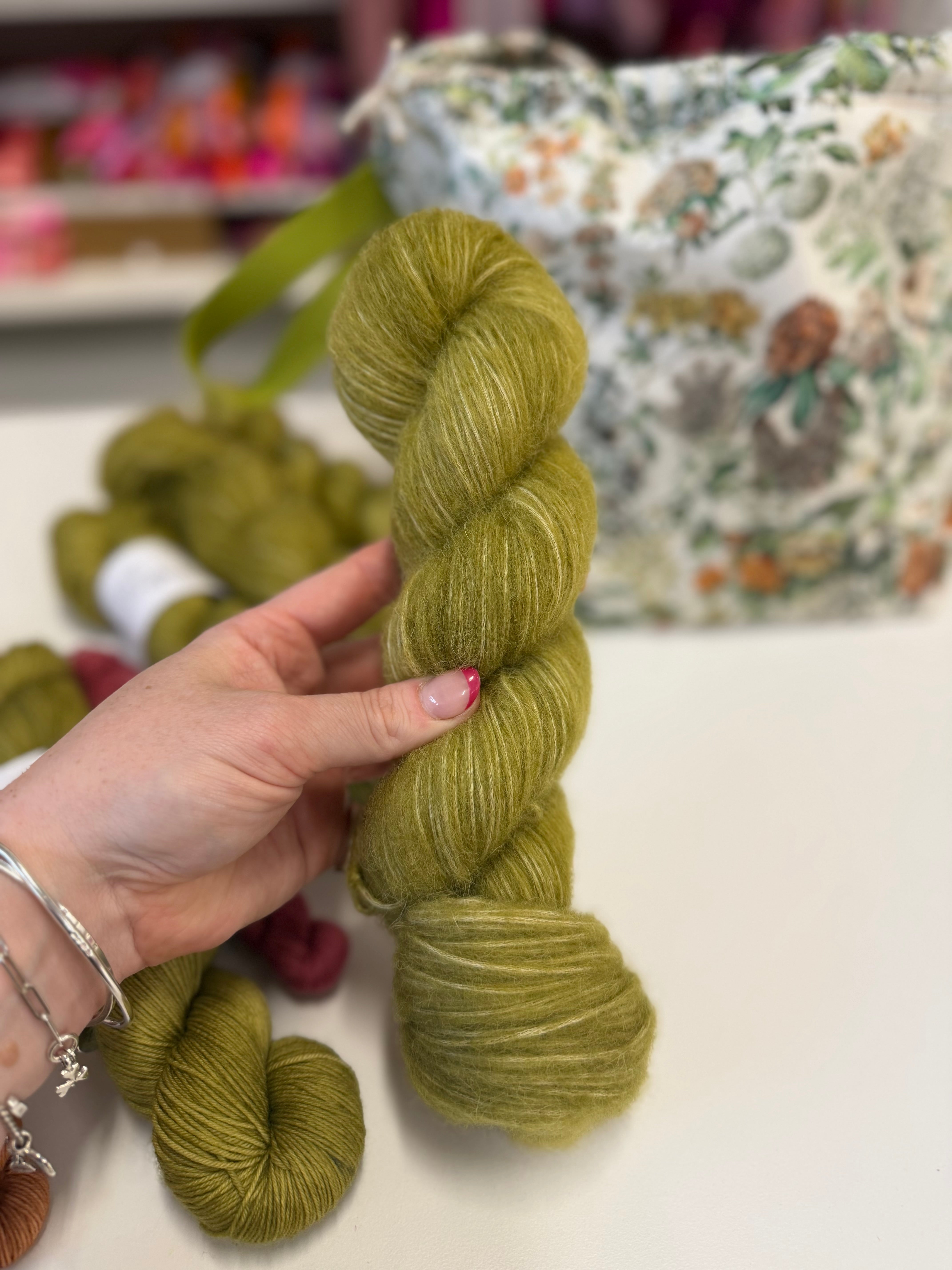 Ready to ship - A Woolen Affair Moss Colourway