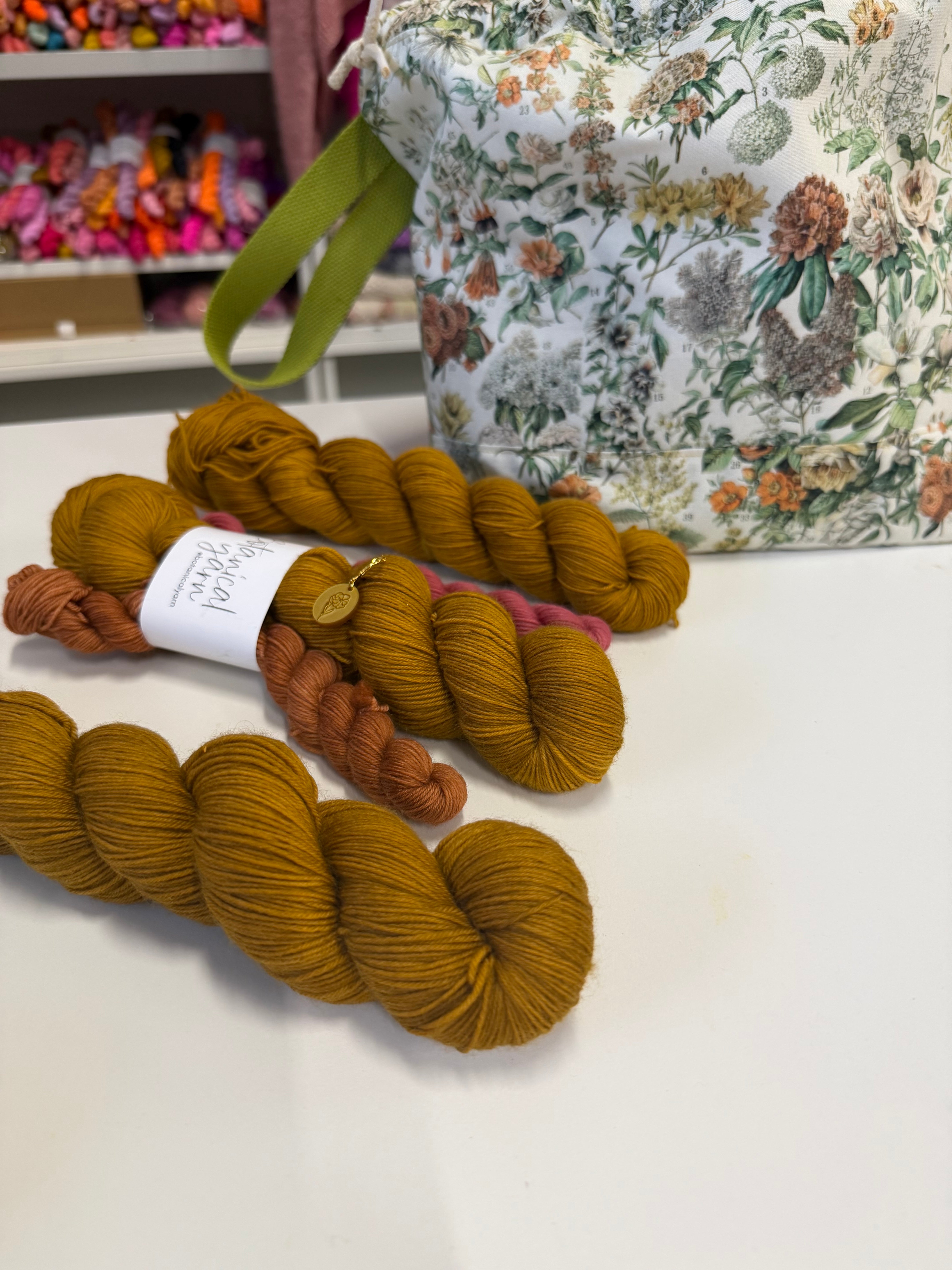 Ready to ship - A Woolen Affair Pumpkin Spice Colourway