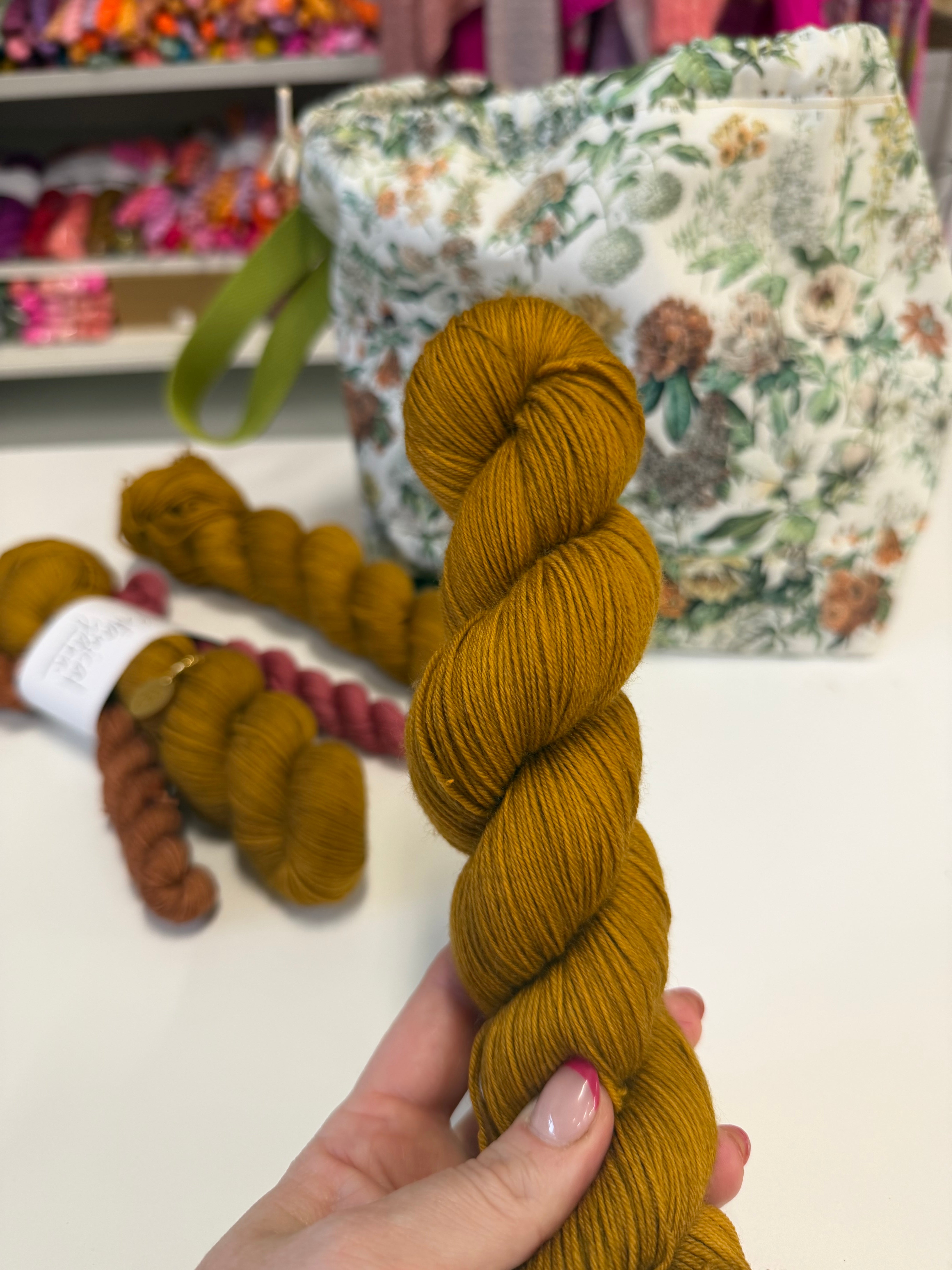 Ready to ship - A Woolen Affair Pumpkin Spice Colourway