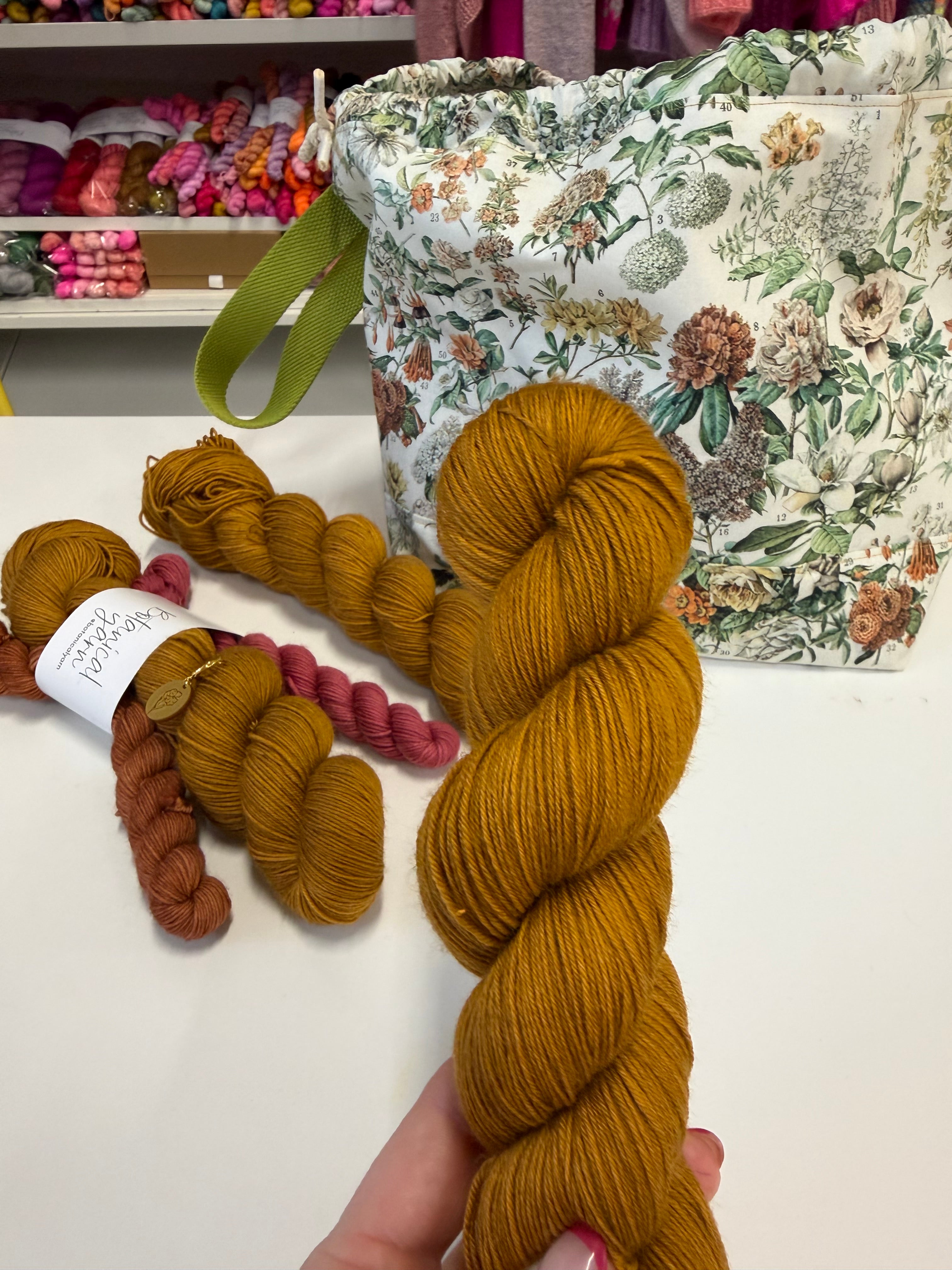 Ready to ship - A Woolen Affair Pumpkin Spice Colourway