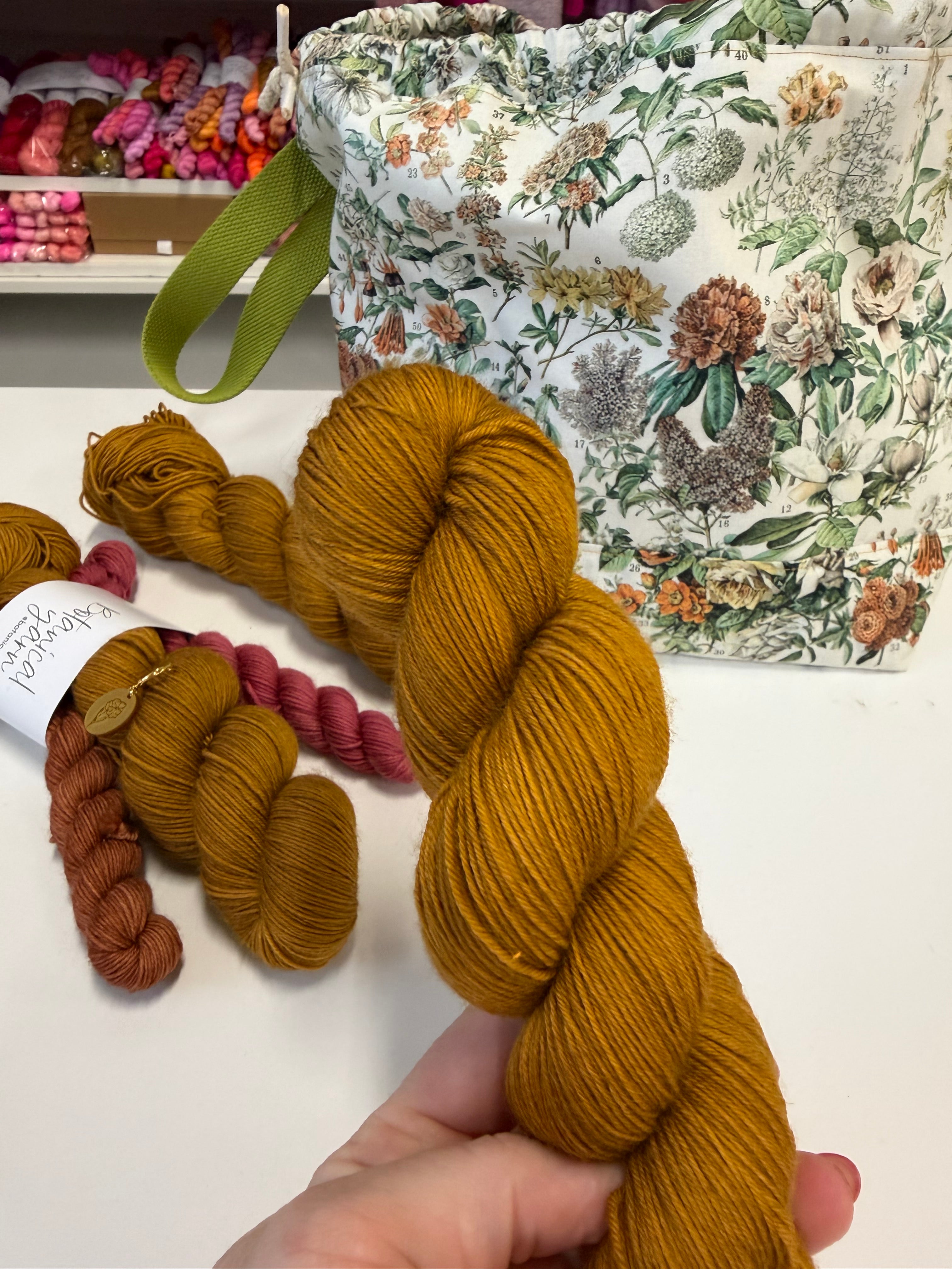 Ready to ship - A Woolen Affair Pumpkin Spice Colourway