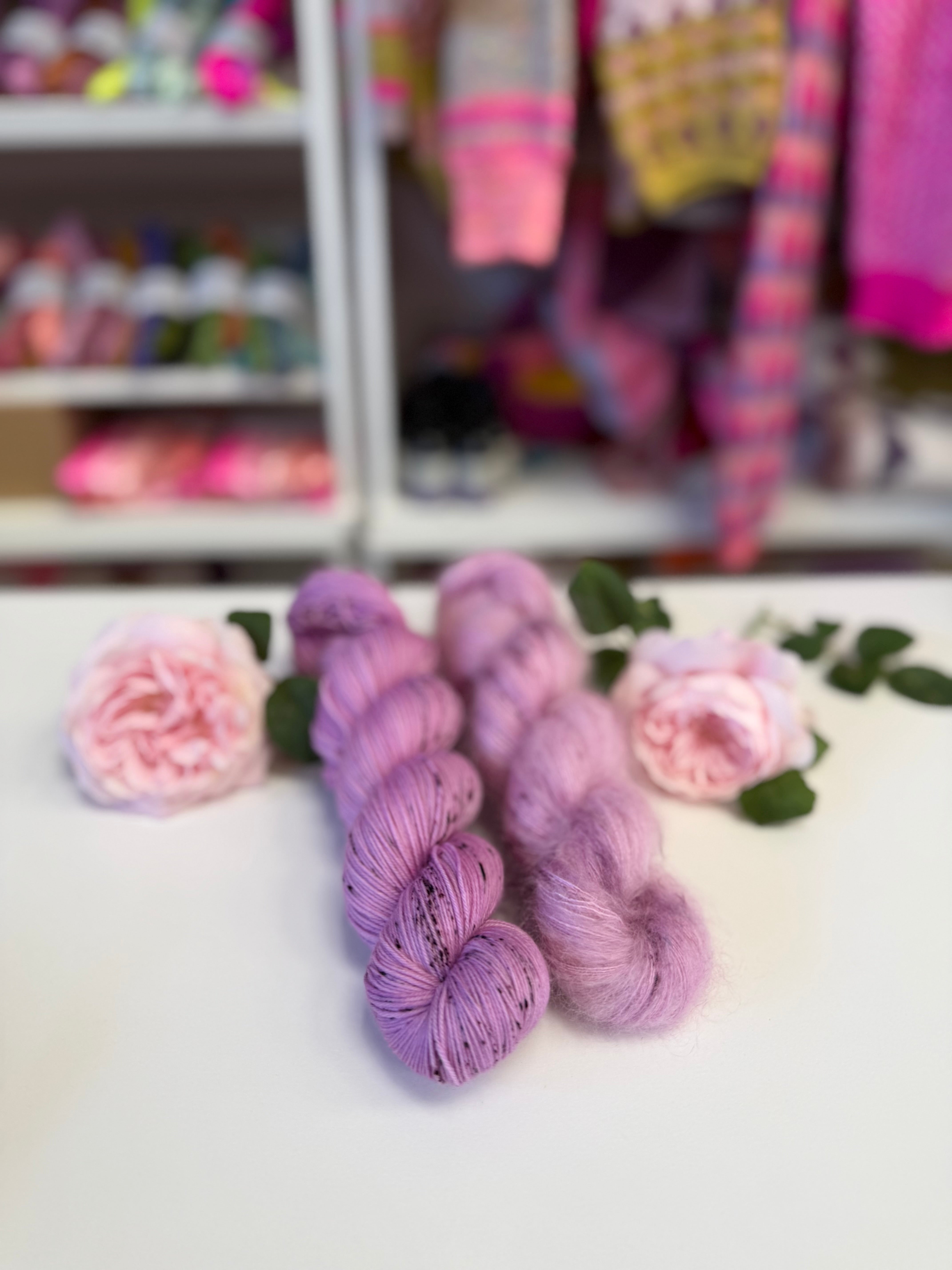 Dyed to order -  Sweet Violet Viola