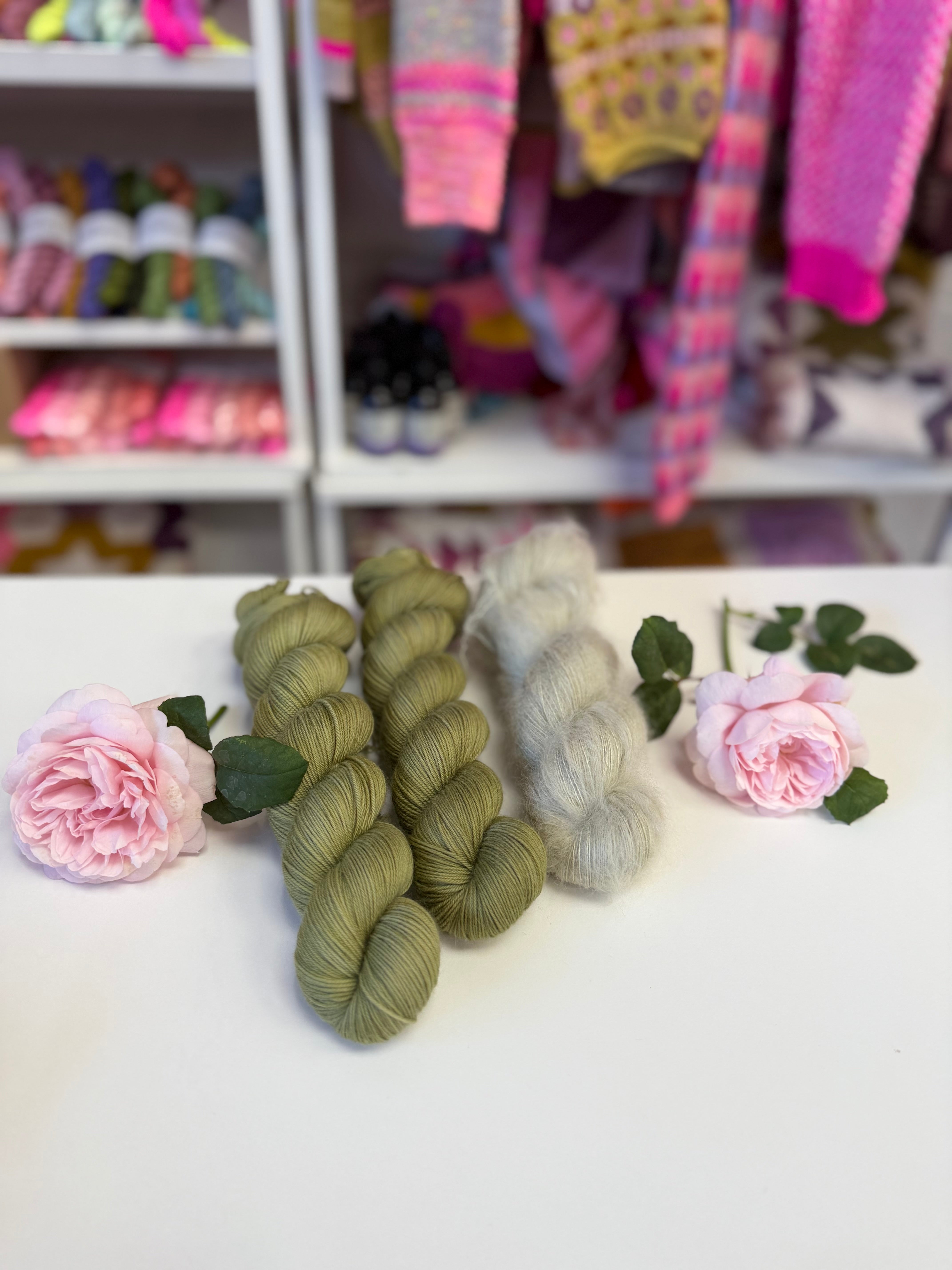 Dyed to order -  Sage