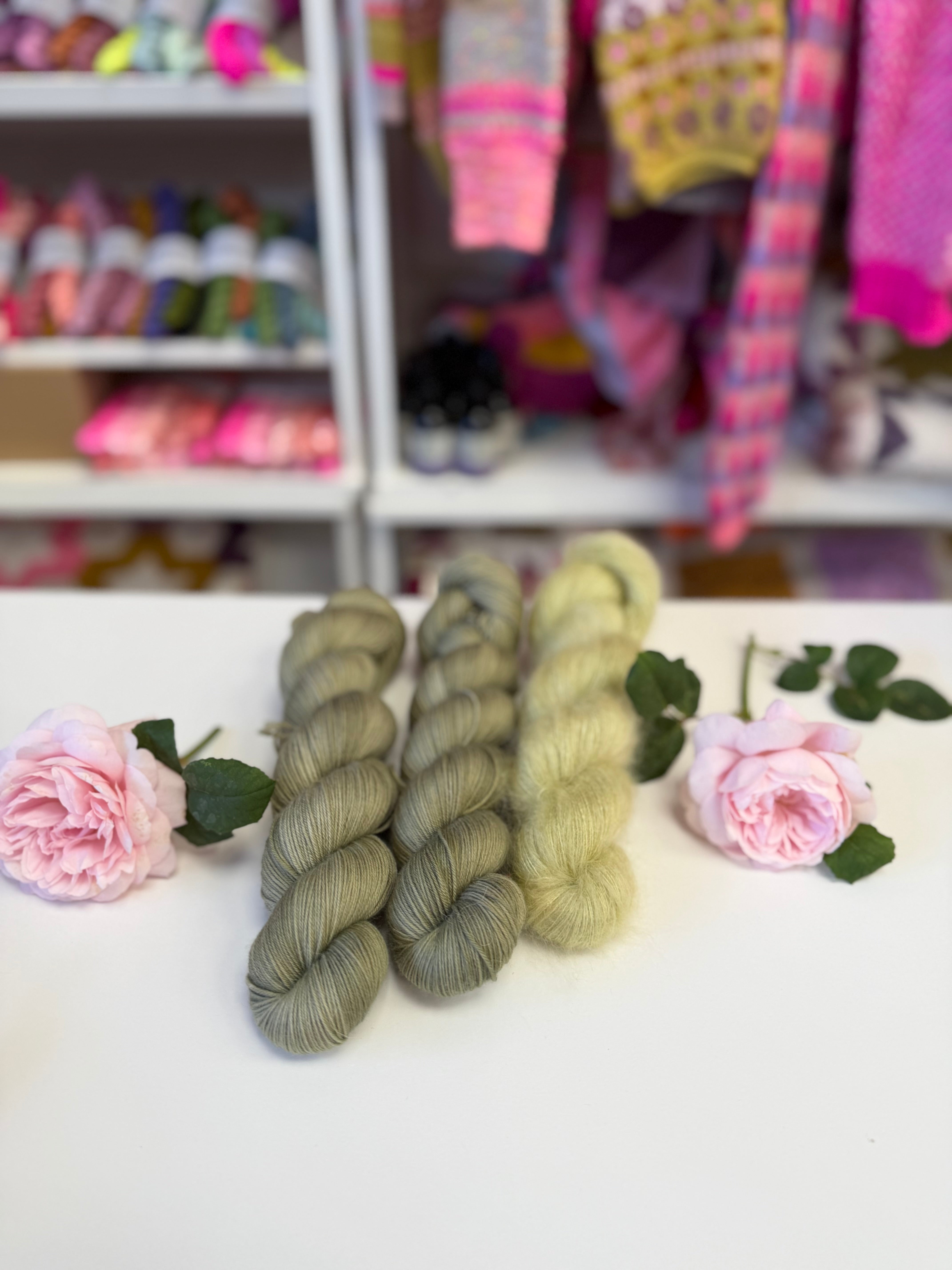 Dyed to order -  Sage