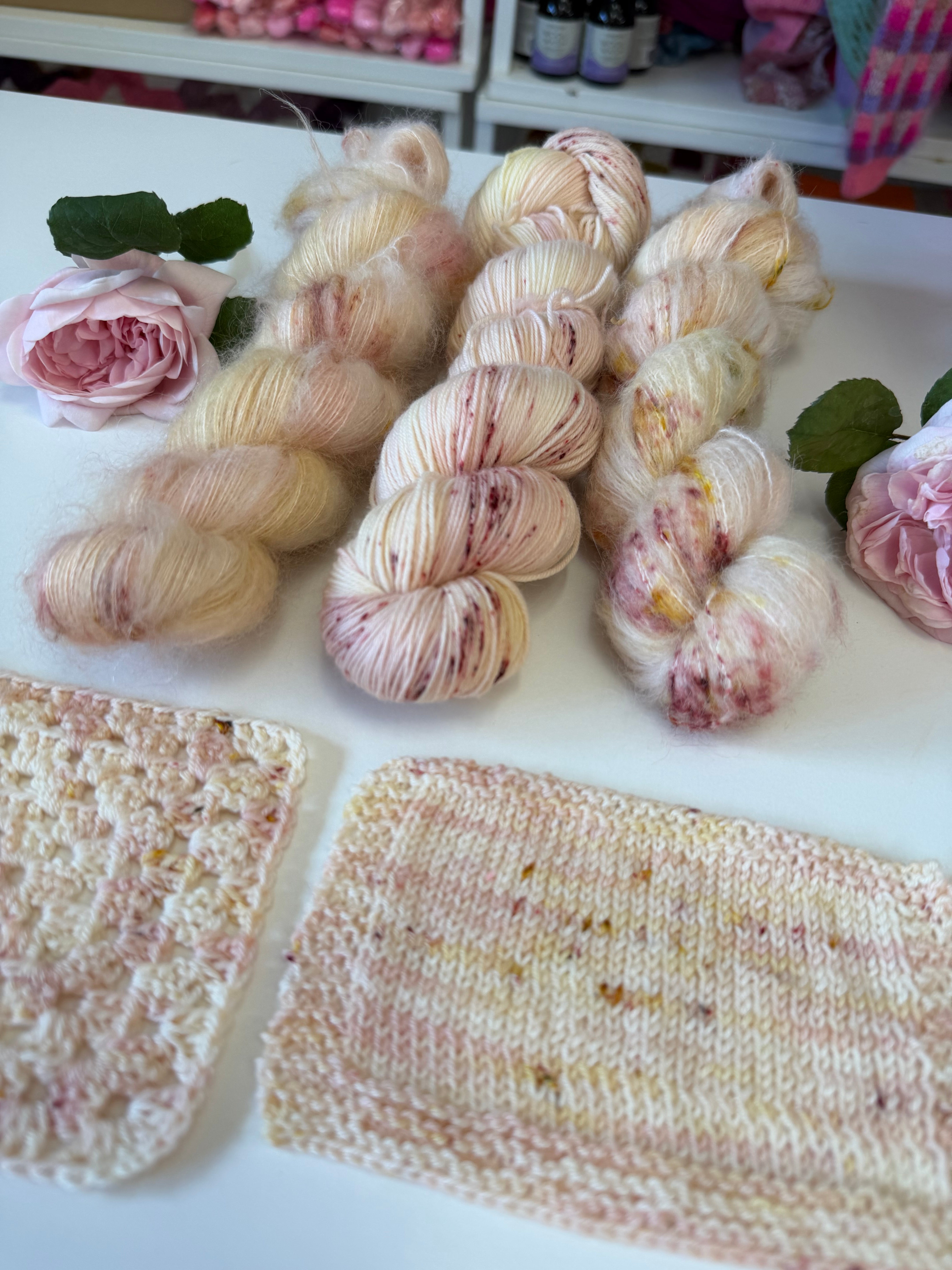 Dyed to order -  David Austin Chelsea Rose 2026 Sir David Beckham Rose WITH Speckles