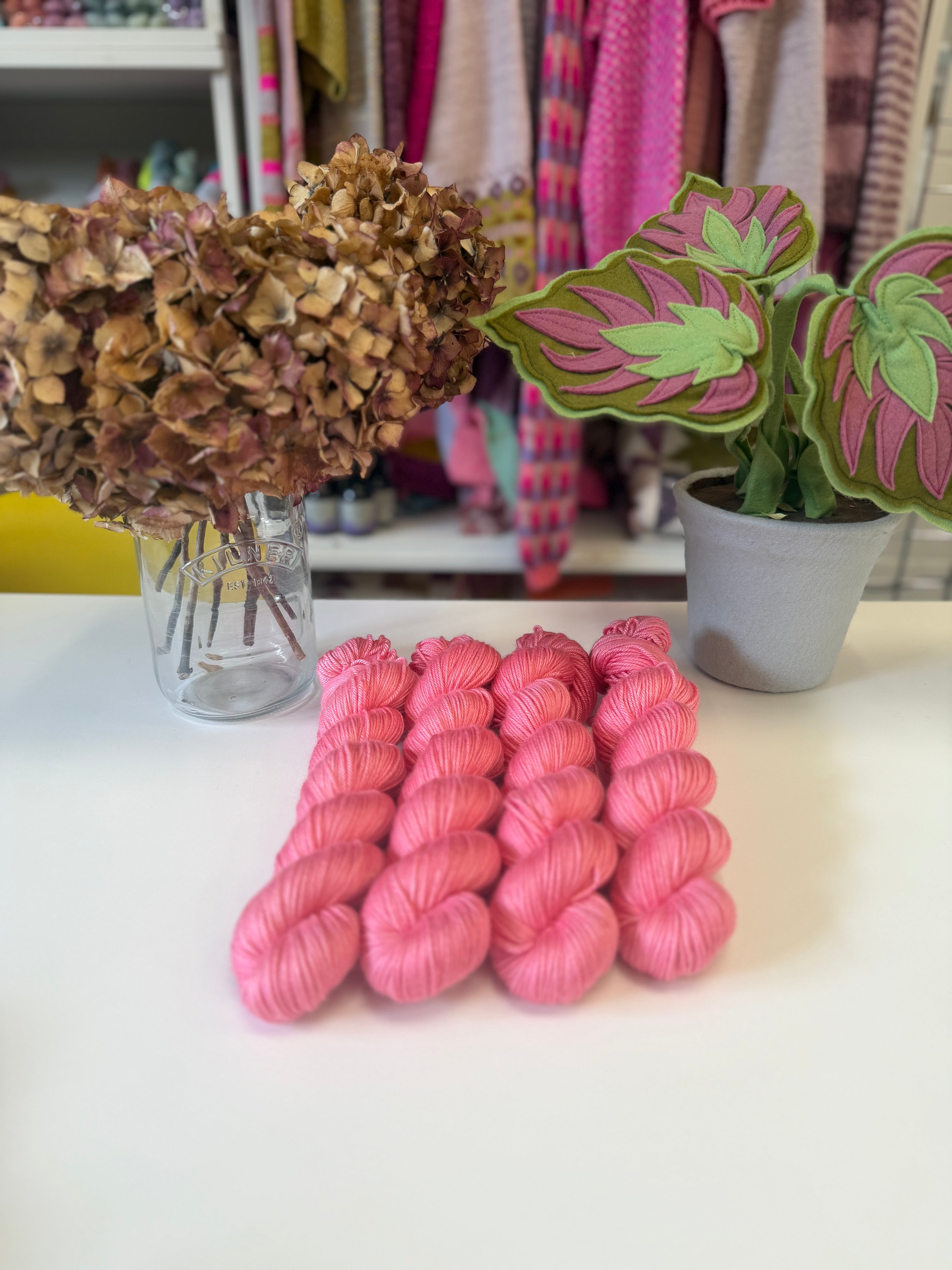 New Yarn Base - DK 50% Silk 50% Merino
