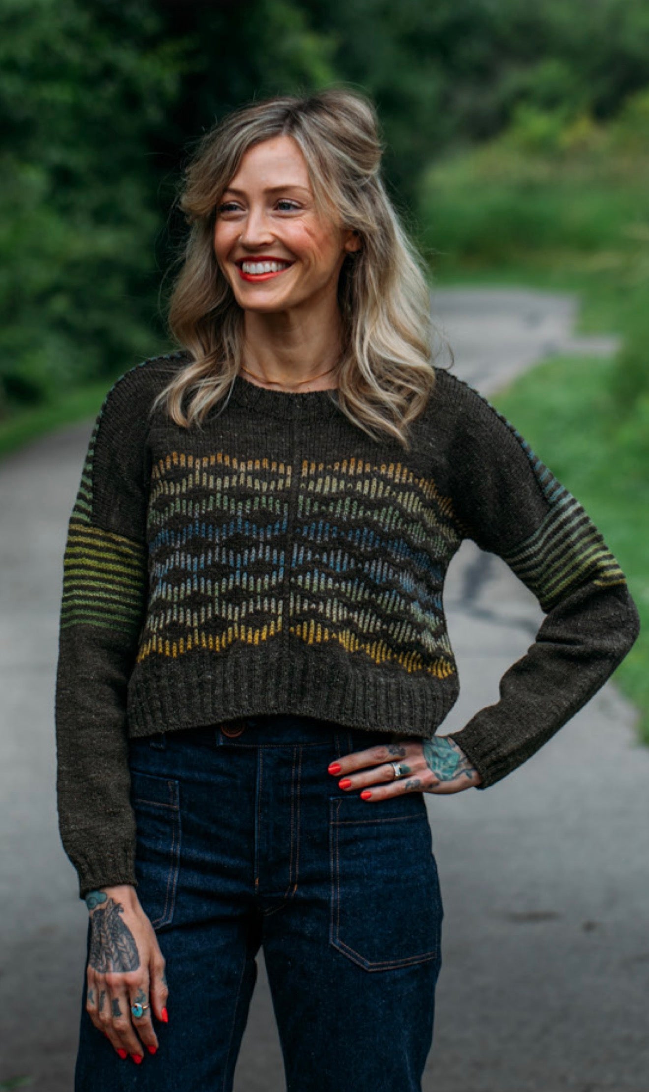 Antipodes Rhinebeck 2026 Sweater Kit by Andrea Mowry - Superwash Merino Kit