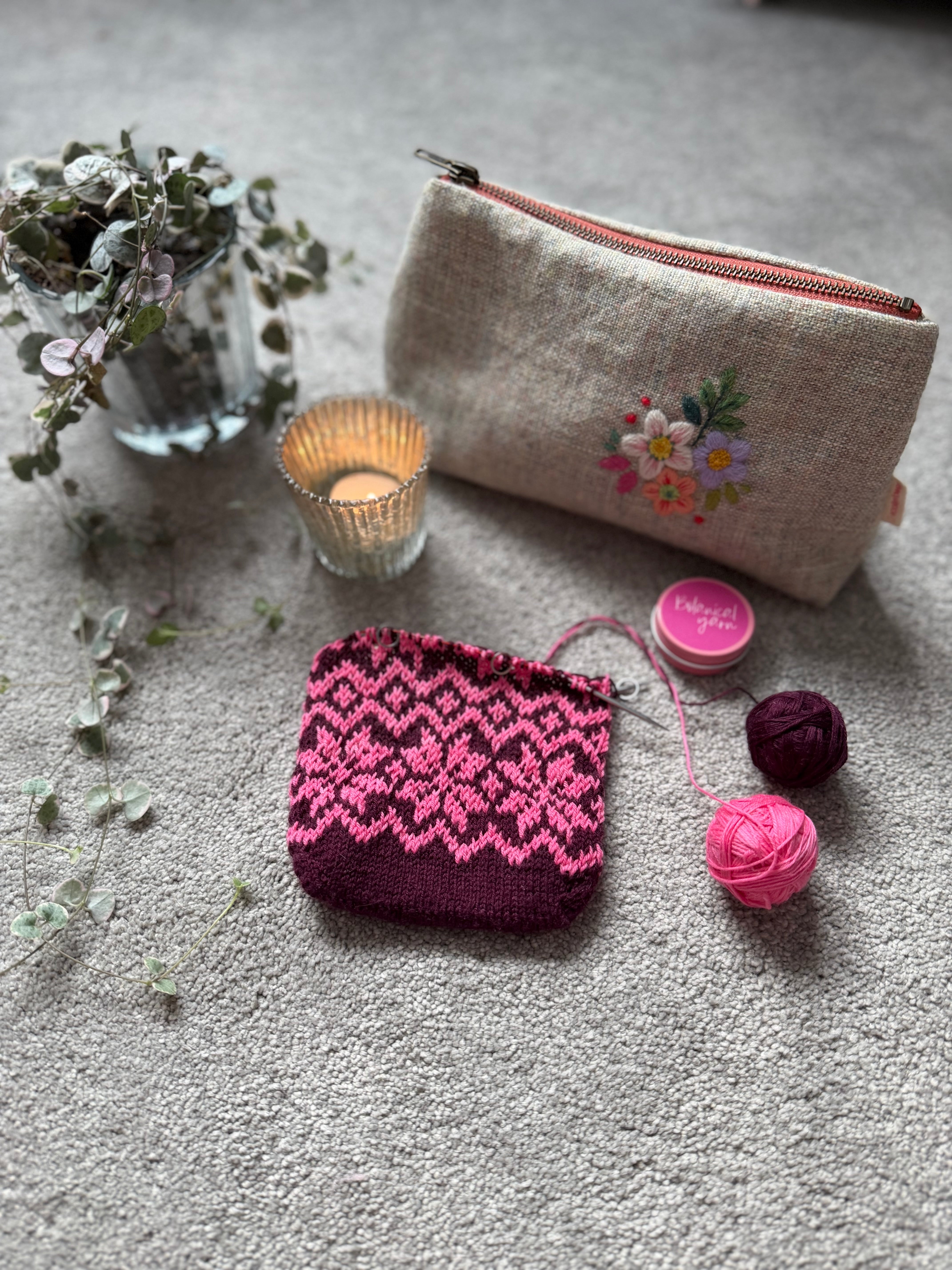 Winter Warmer Hot Water Bottle Cover Kit