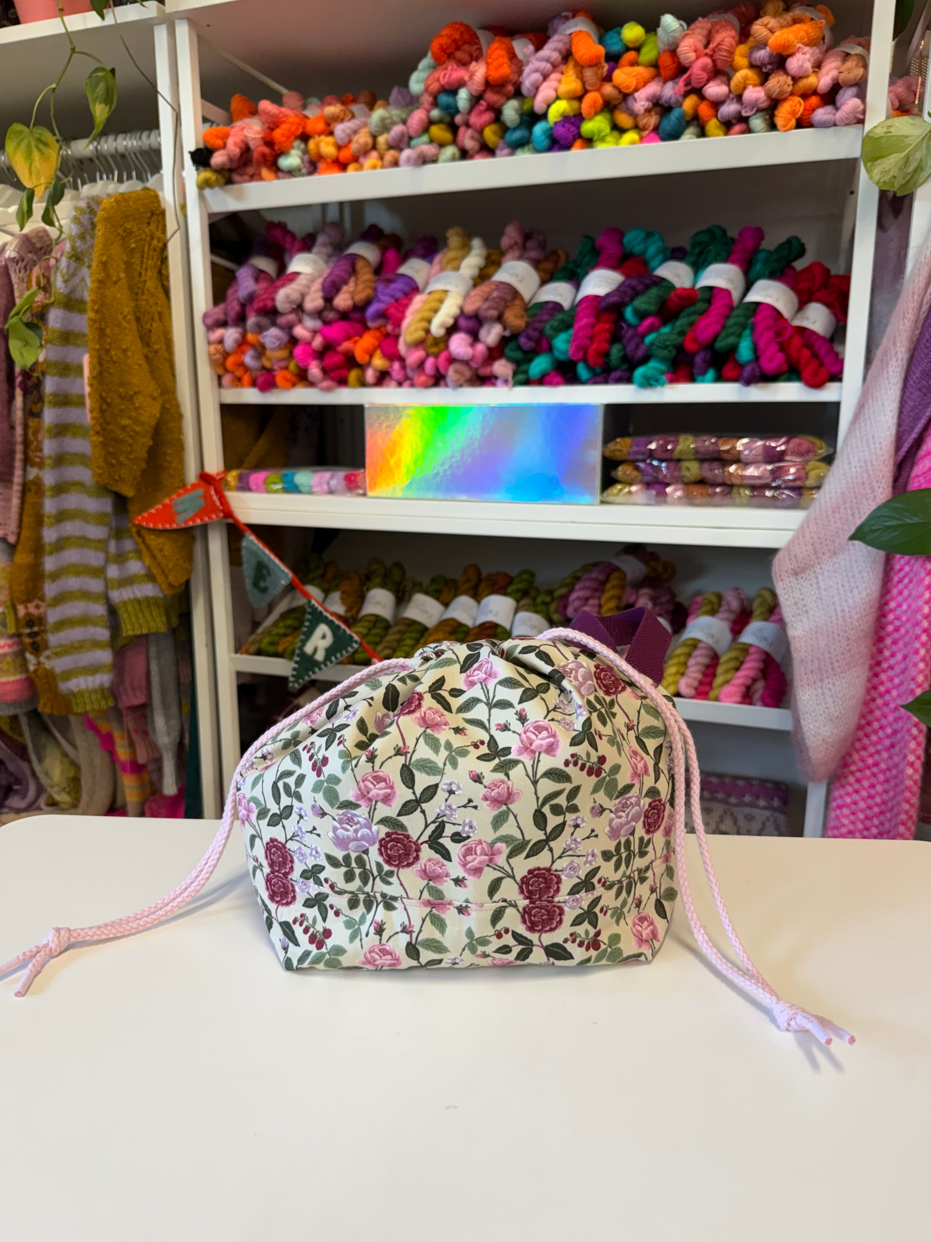 READY TO SHIP - Project Bag Style 01 - Yorkshire Yarn Fest Exclusive