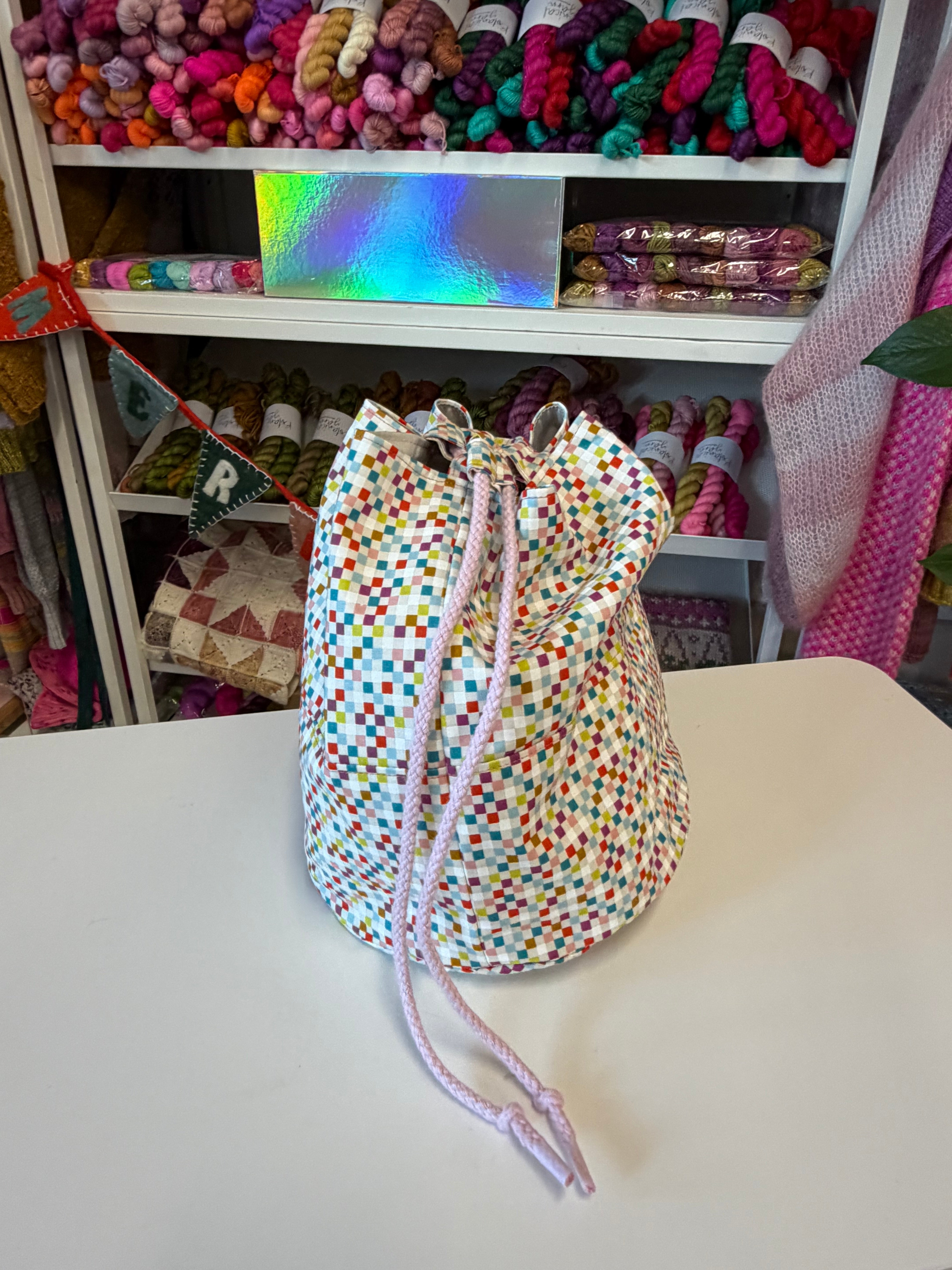 READY TO SHIP - Project Bag Style 05 - Pixels