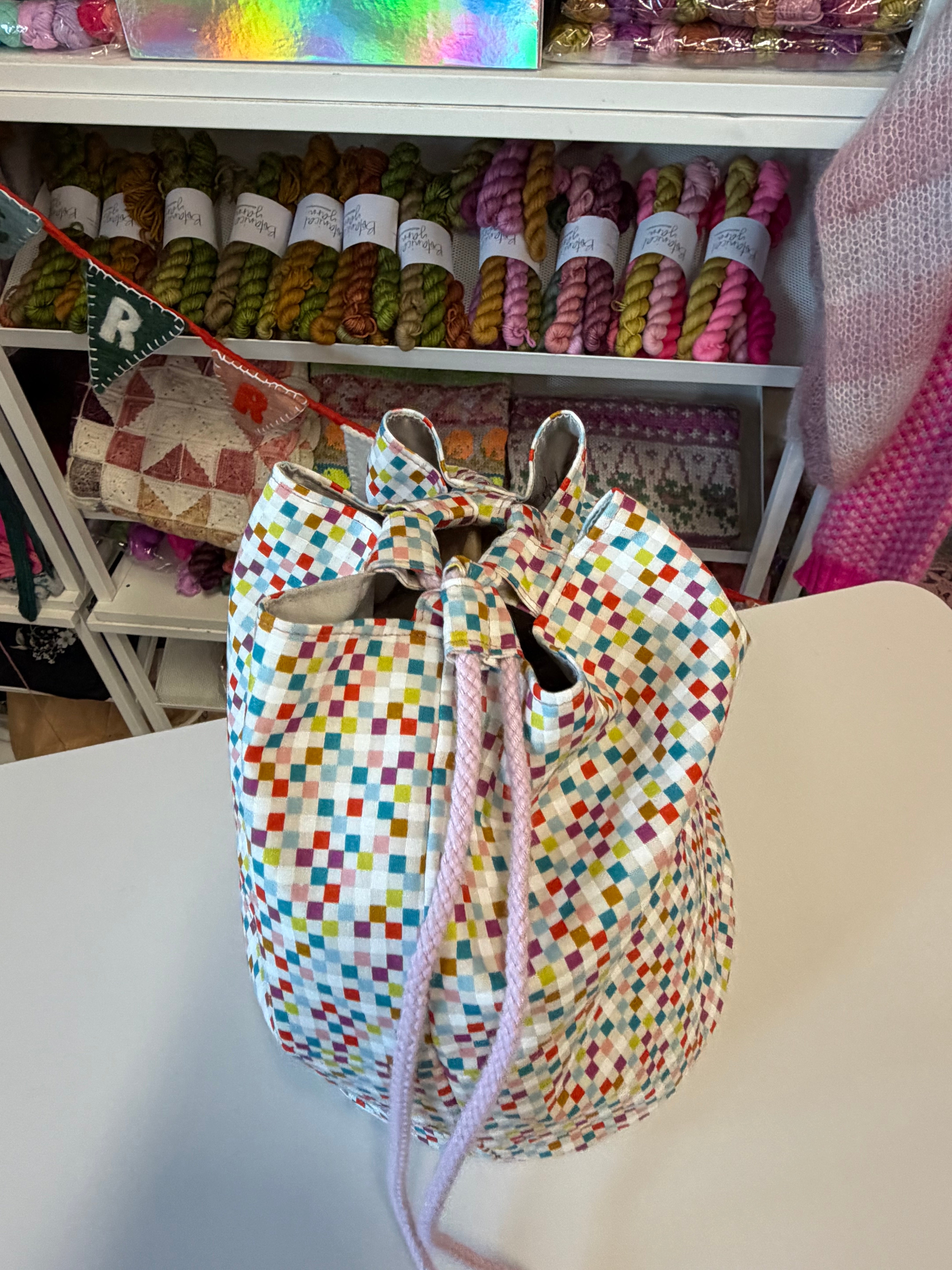 READY TO SHIP - Project Bag Style 05 - Pixels