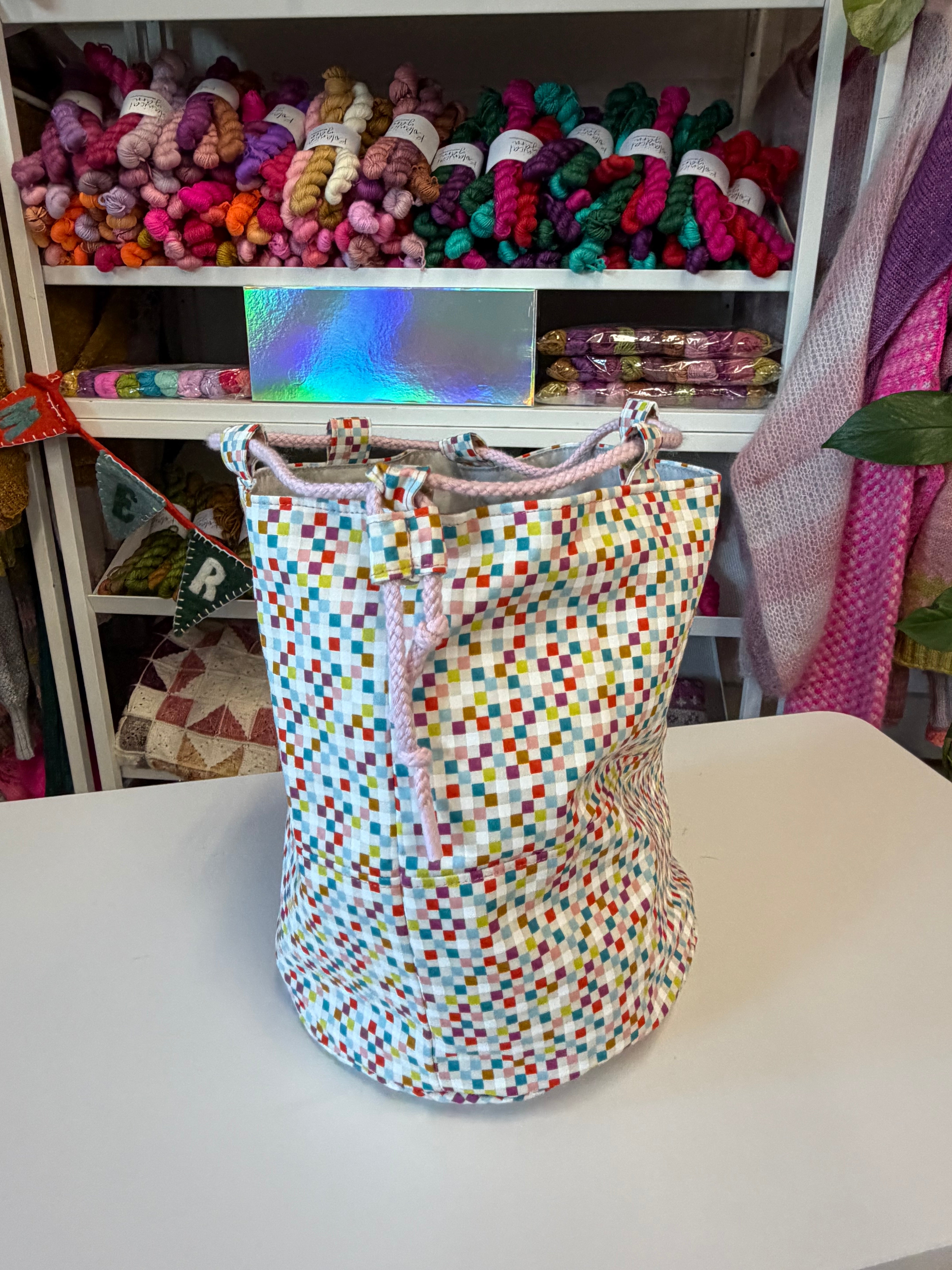 READY TO SHIP - Project Bag Style 05 - Pixels