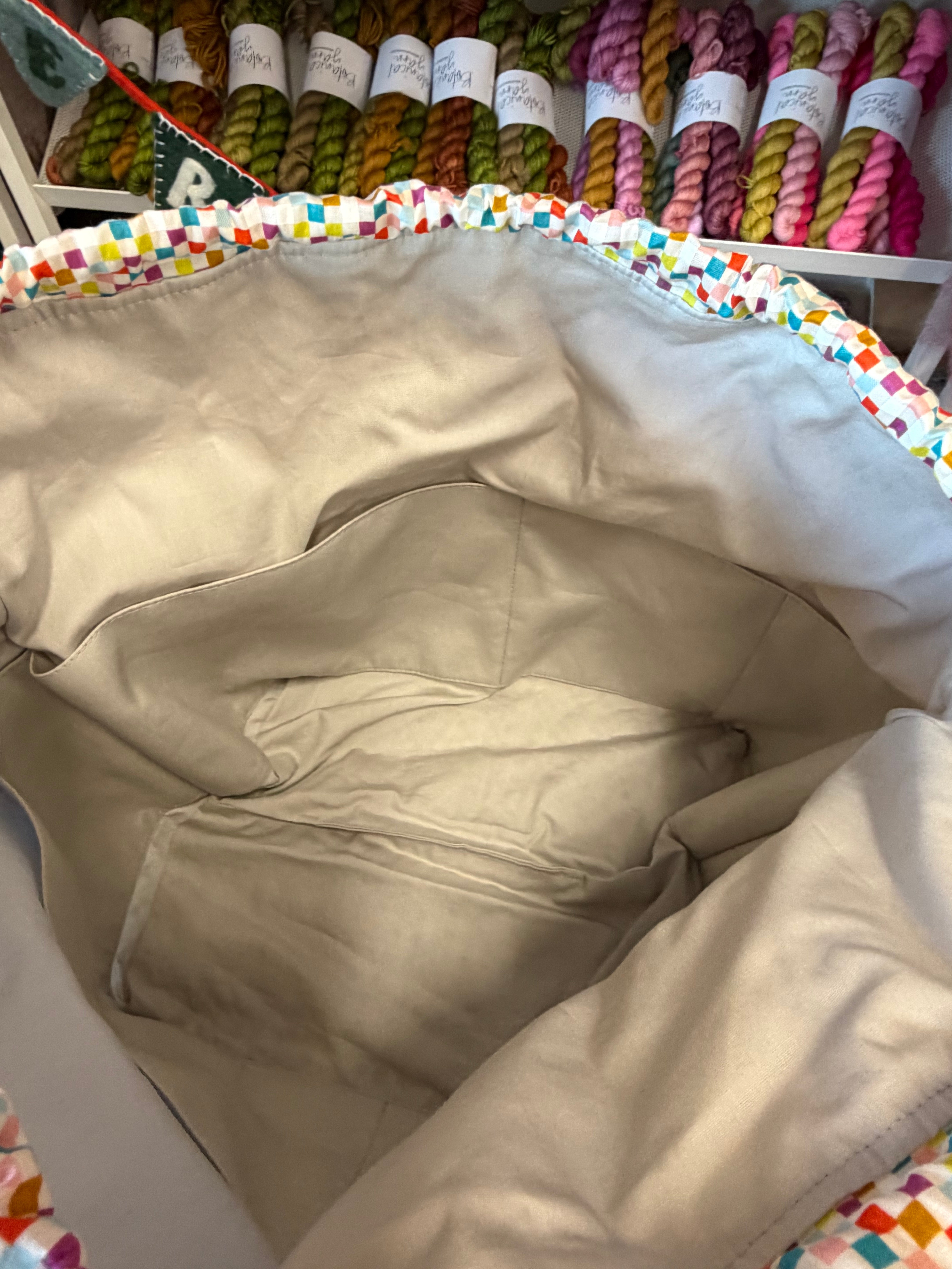 READY TO SHIP - Project Bag Style 01 - Pixels