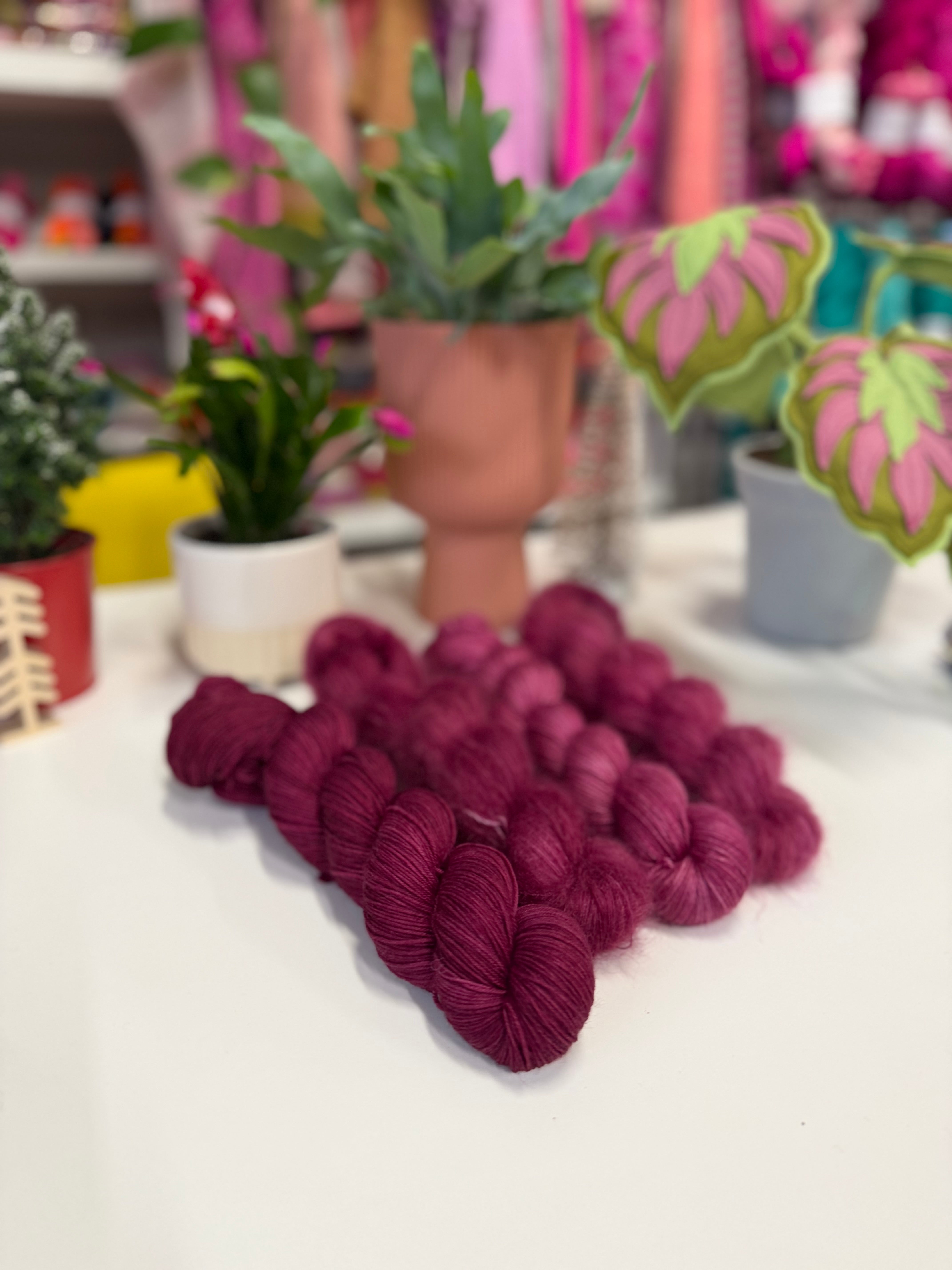 Colour Saturday - Hellebore Burgundy