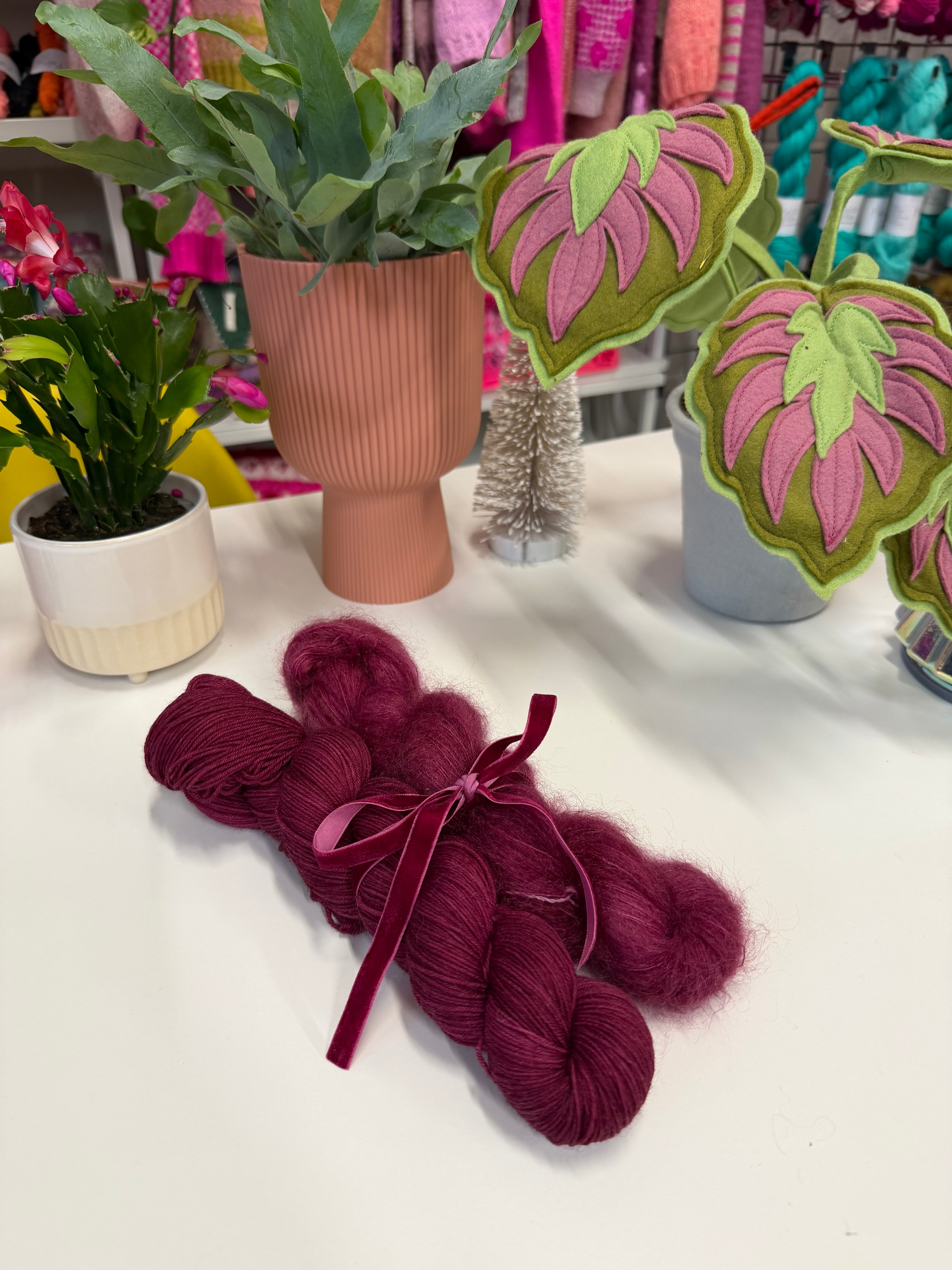 Colour Saturday - Hellebore Burgundy