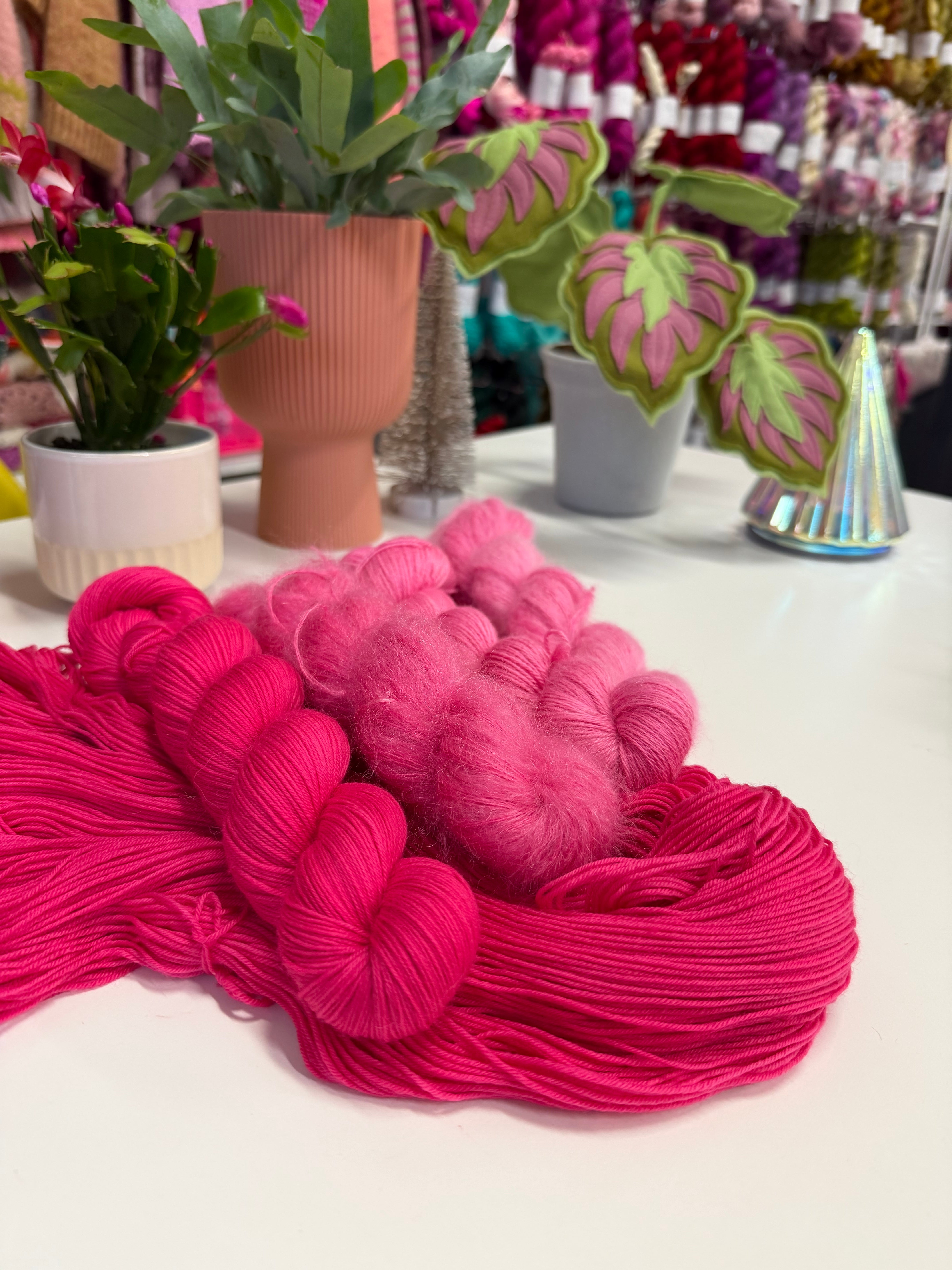 Colour Saturday - Dahlia Electro Pink