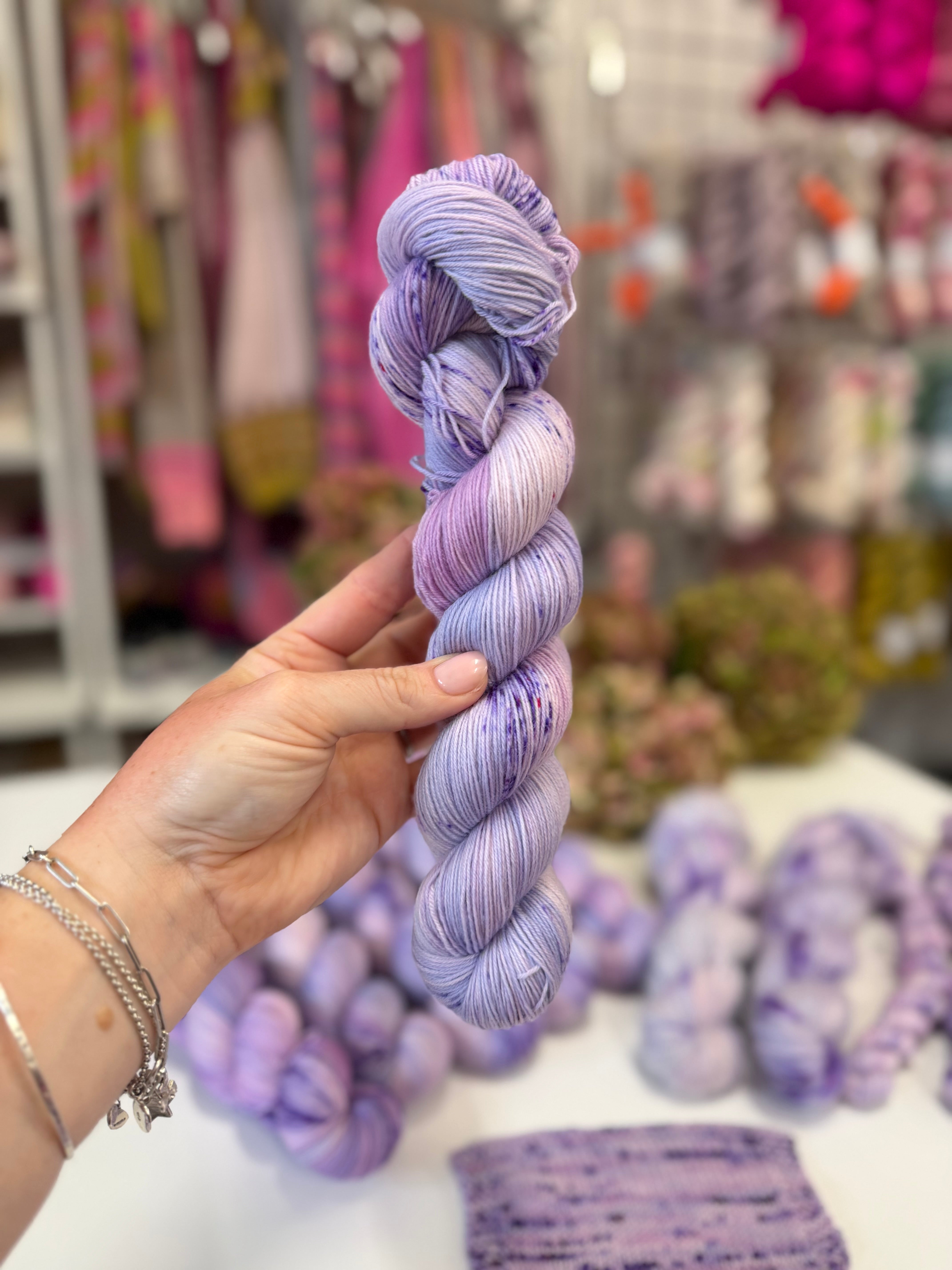 Dyed to order -  Purple Hydrangea
