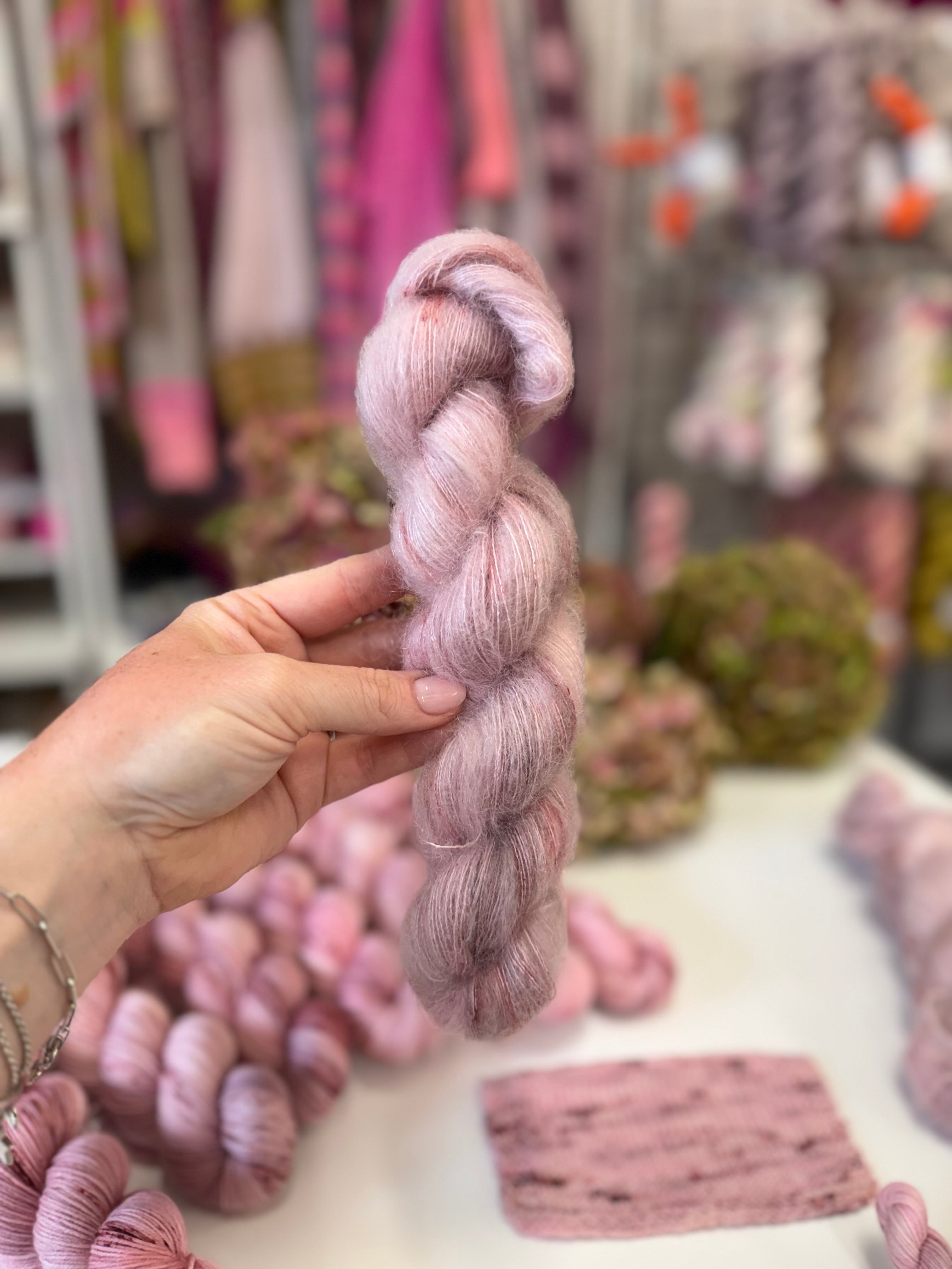 Dyed to order -  Pink Hydrangea