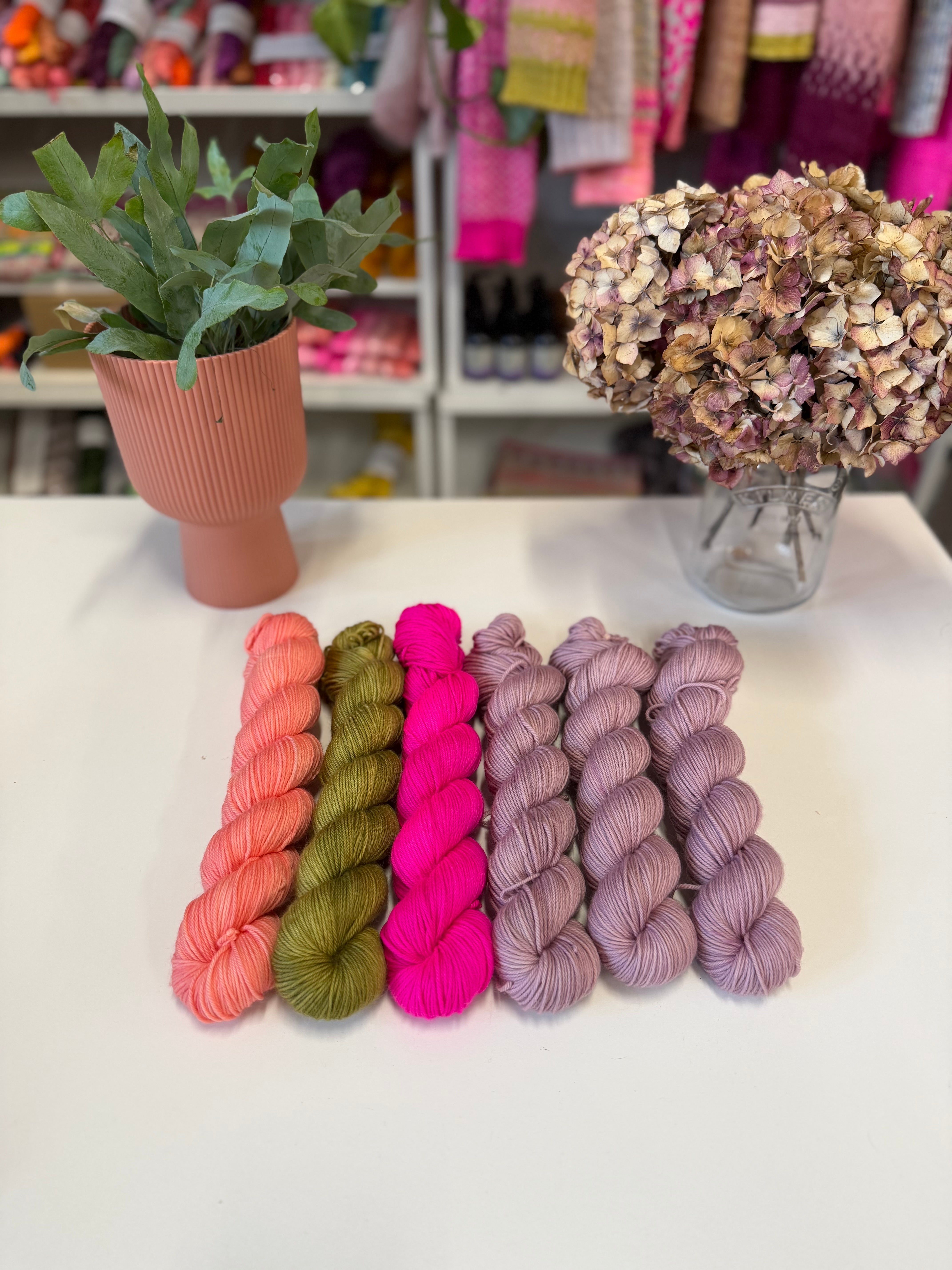 Harvest Flower Sweater Kit by Jessie Maed Designs