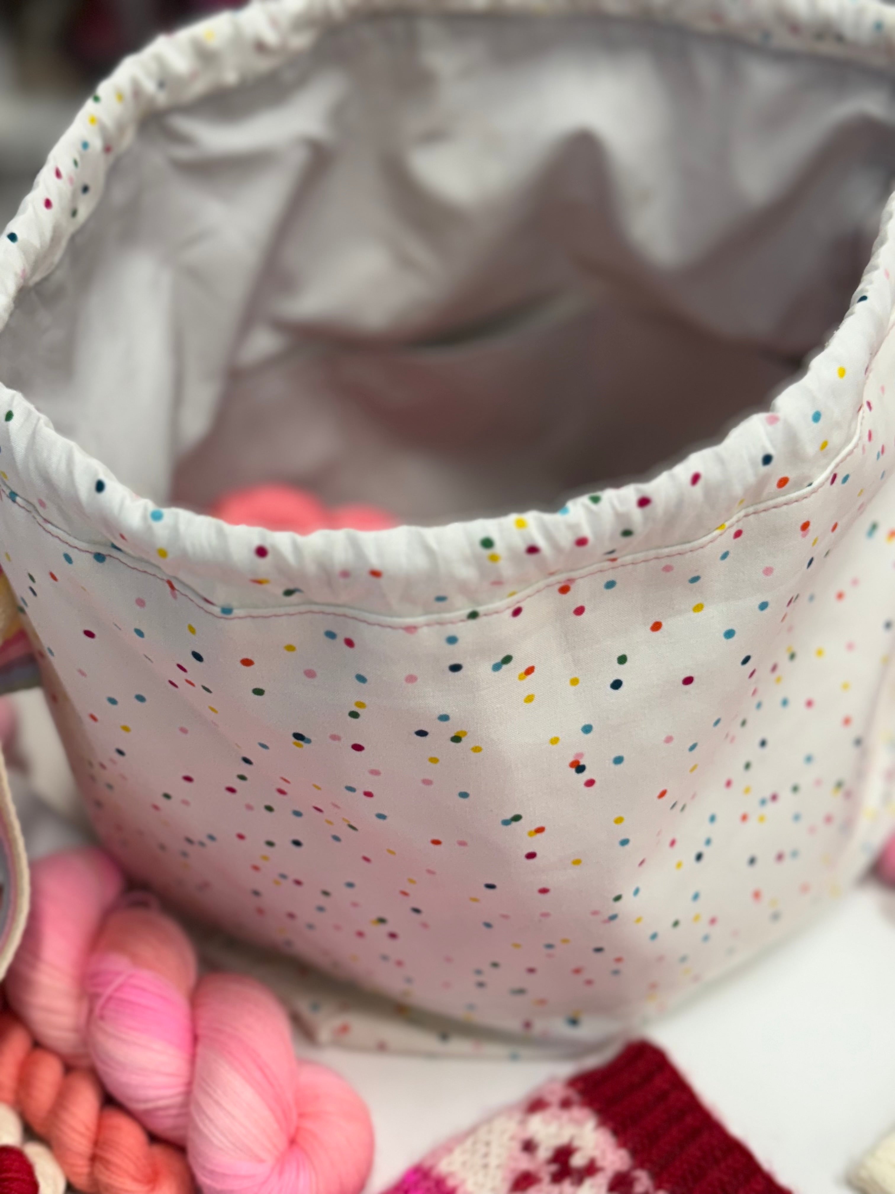 Made to order - Project Bag Style 01 - Confetti