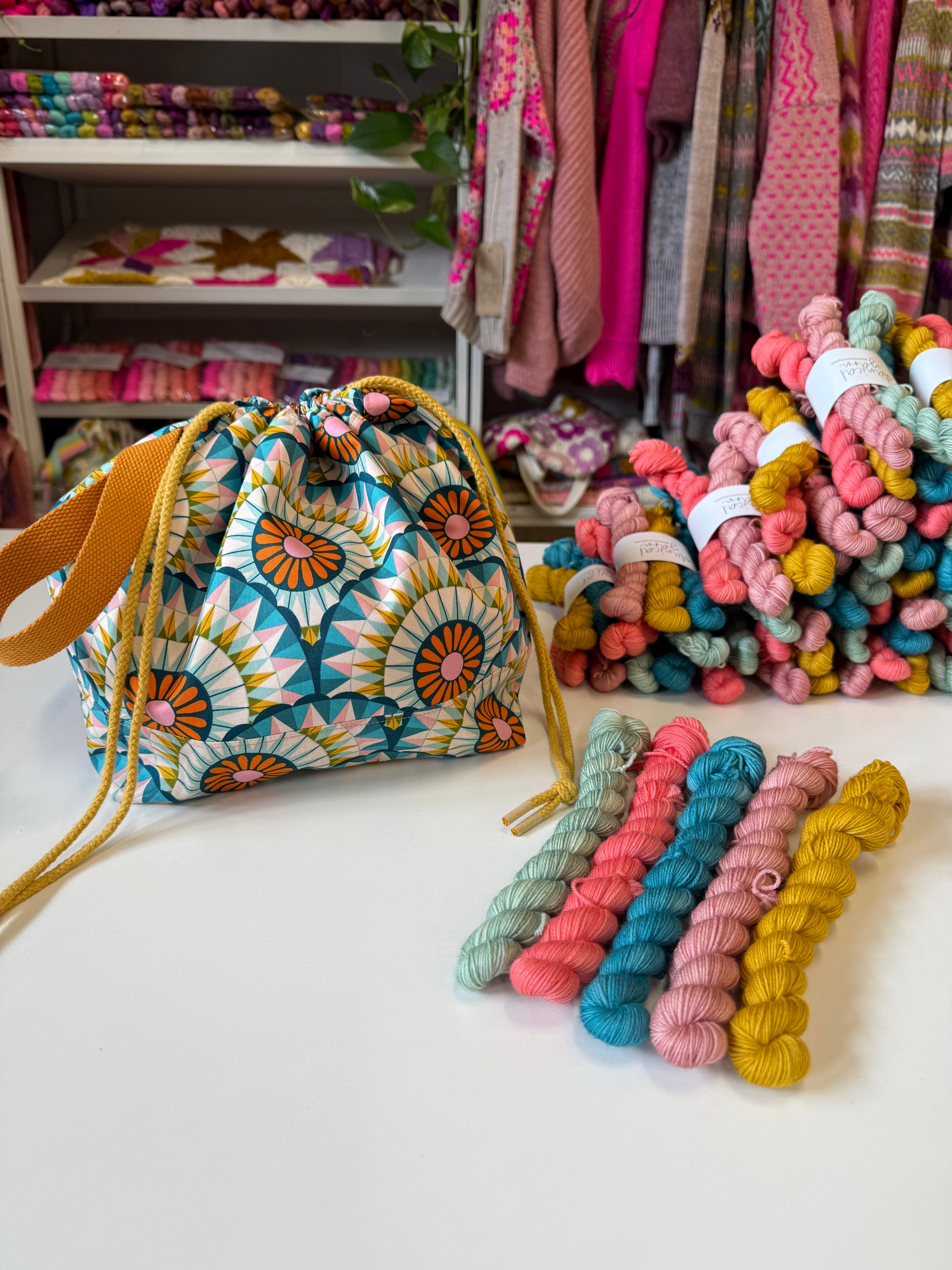 Ready to ship - Unravel Collection 5 x 20g Mini Skein Set