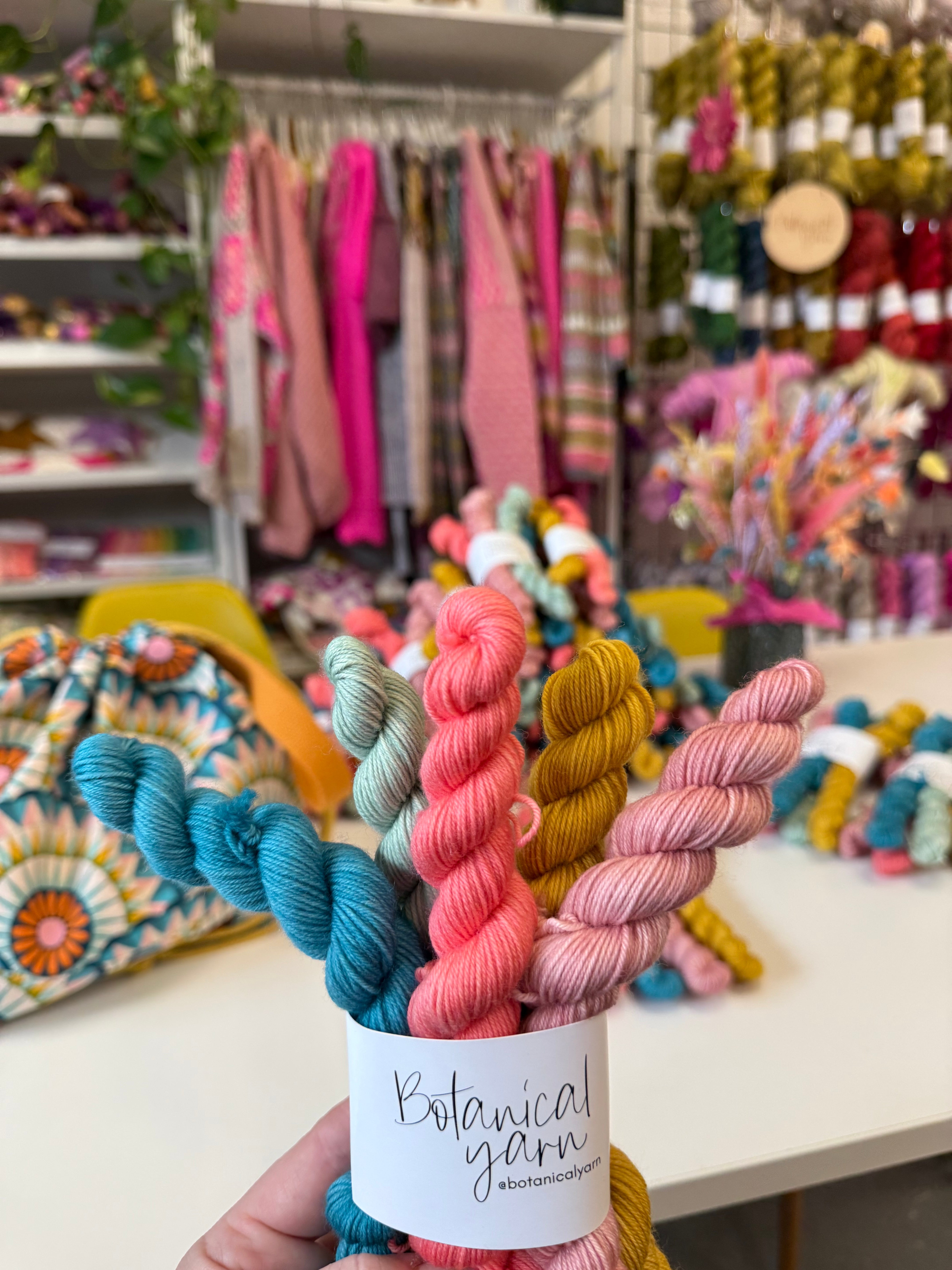 Ready to ship - Unravel Collection 5 x 20g Mini Skein Set