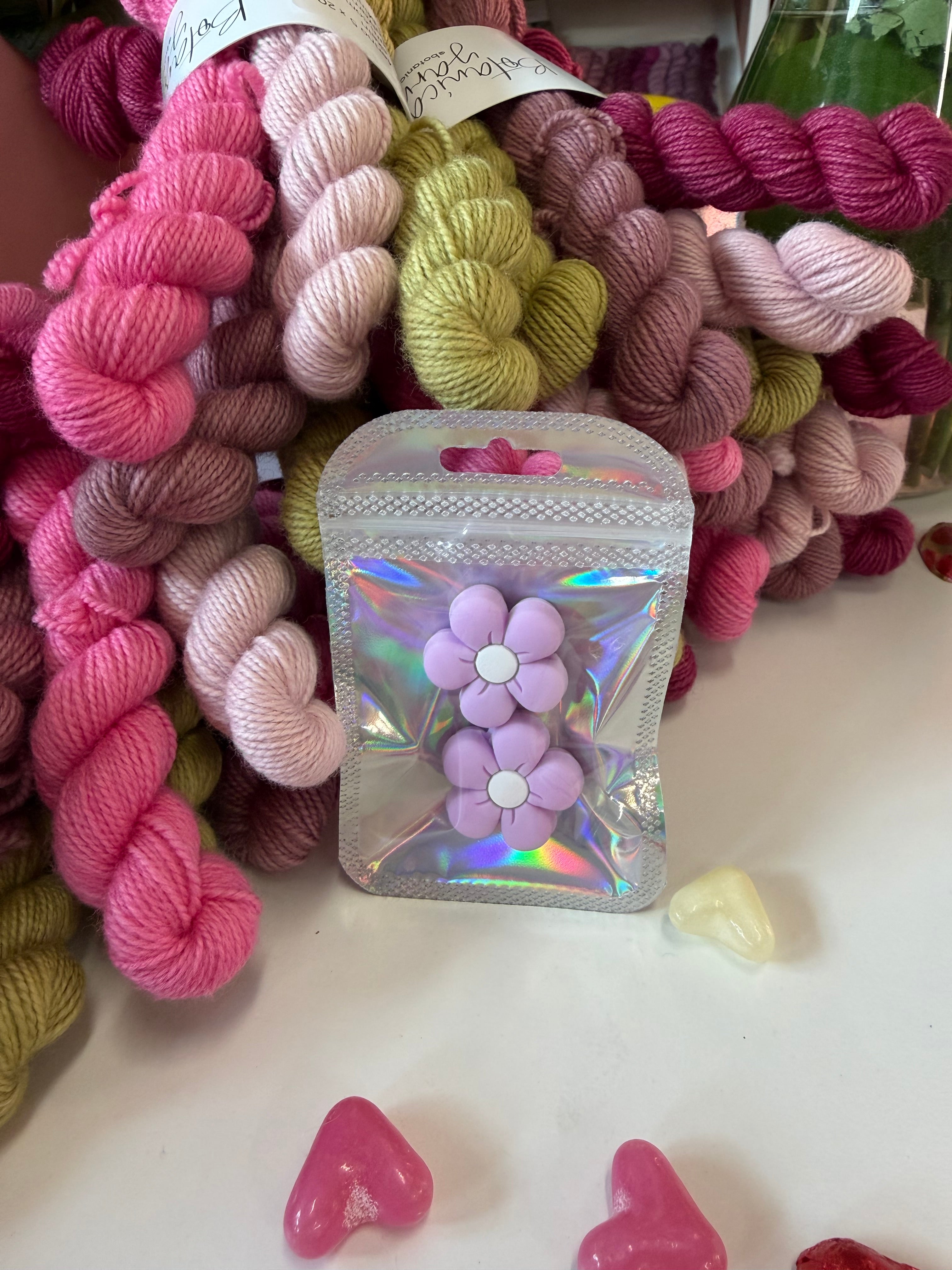 NEW! Knitting Needle Stitch Stoppers