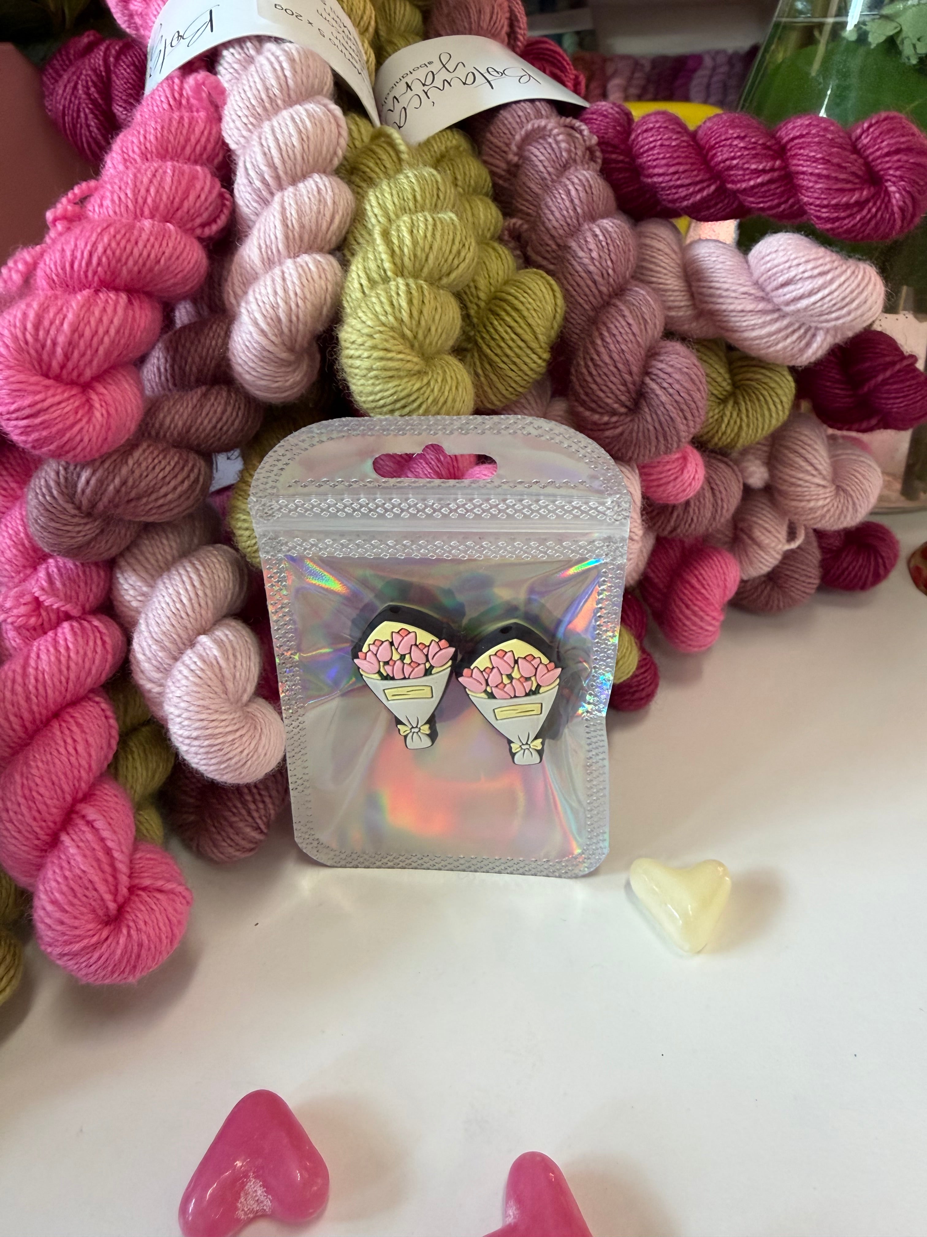 NEW! Knitting Needle Stitch Stoppers