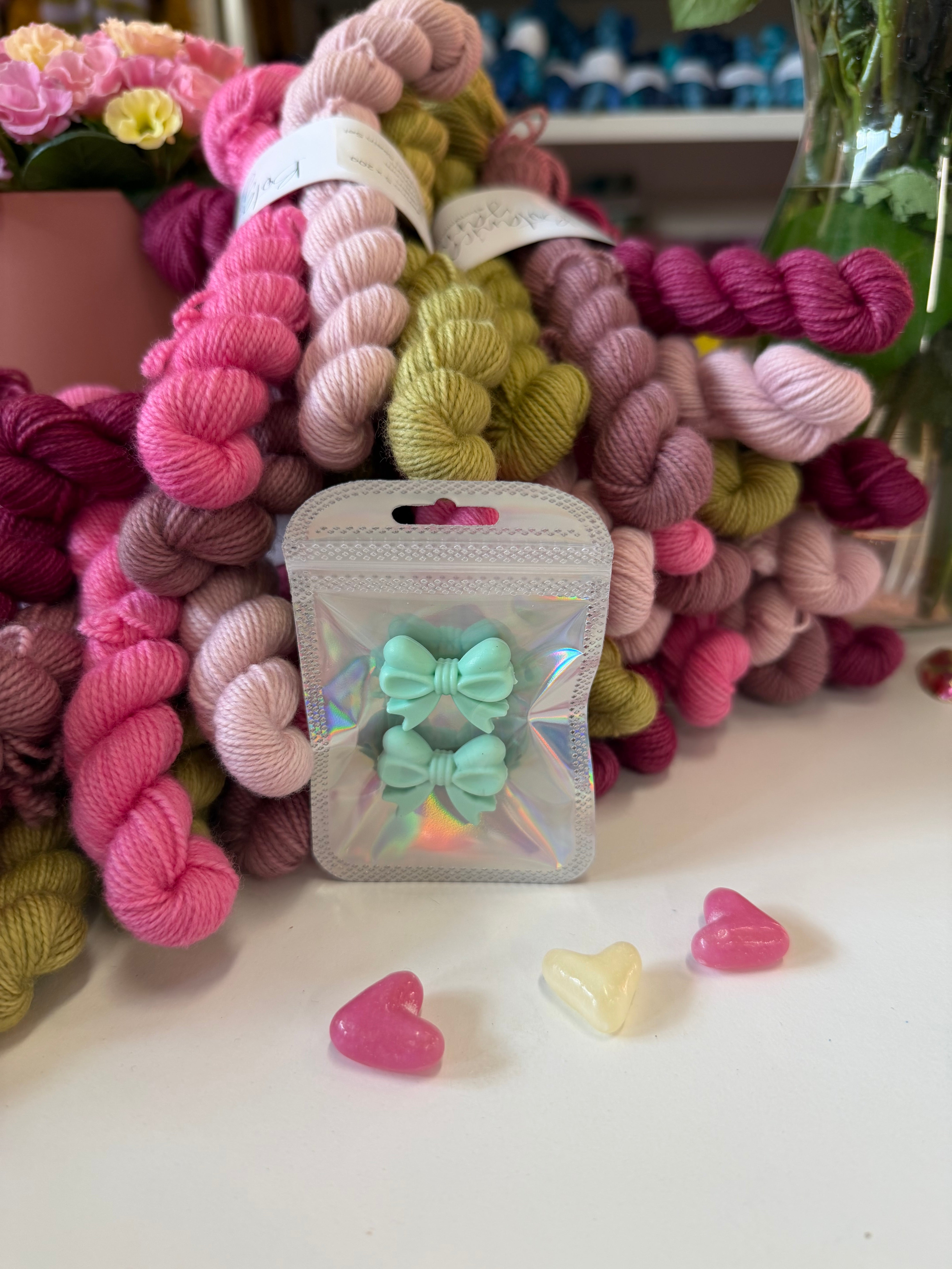 NEW! Knitting Needle Stitch Stoppers