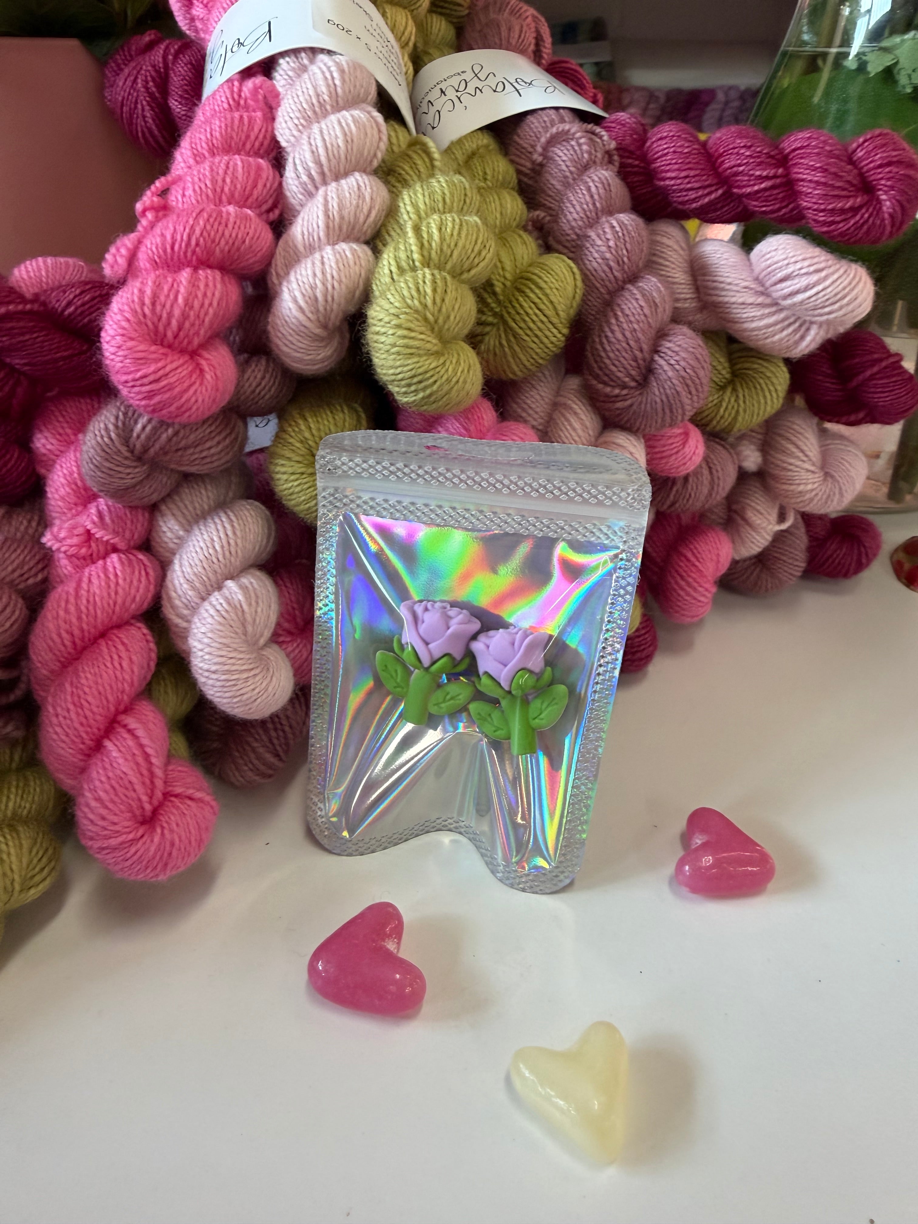 NEW! Knitting Needle Stitch Stoppers