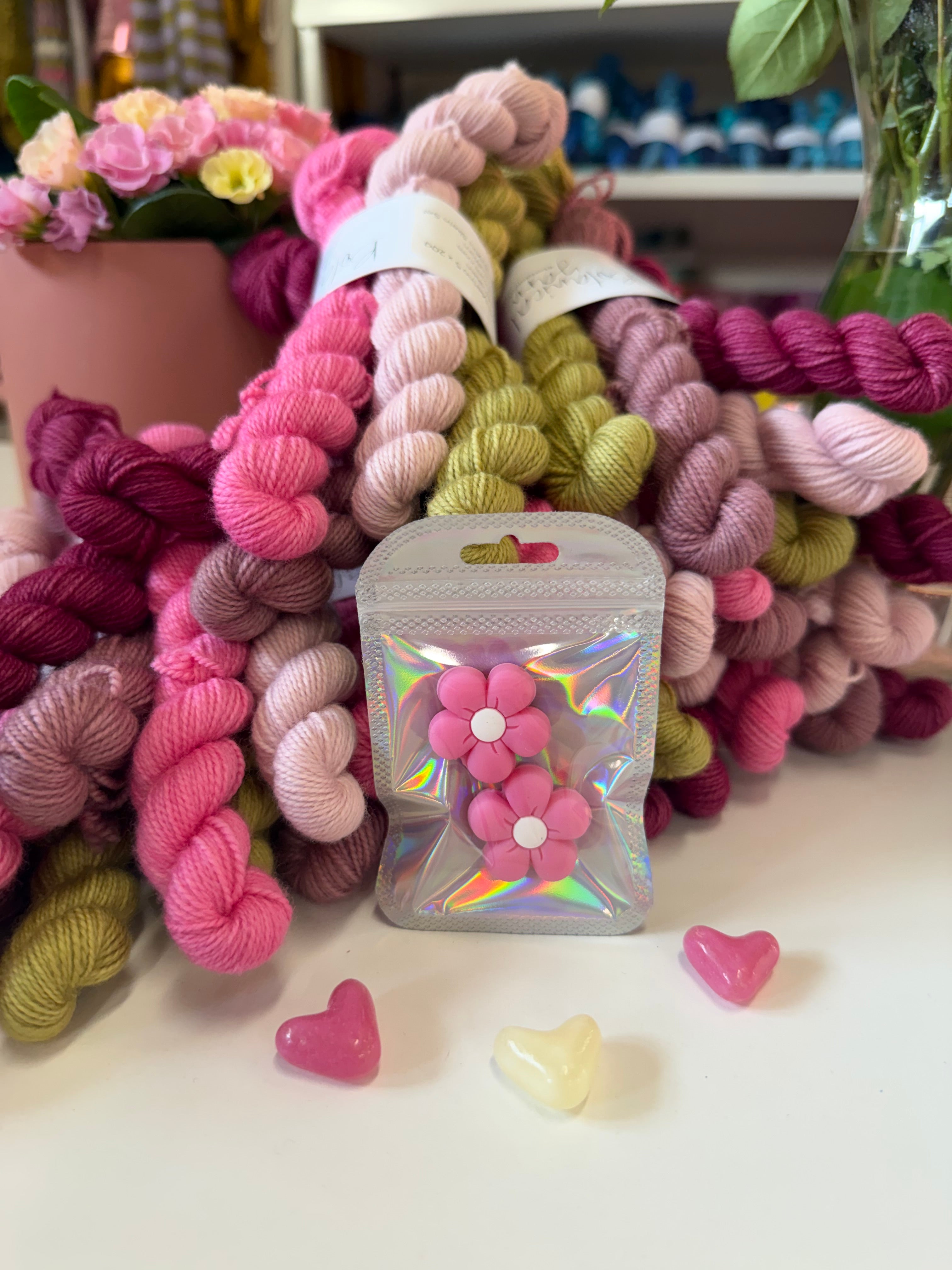 NEW! Knitting Needle Stitch Stoppers