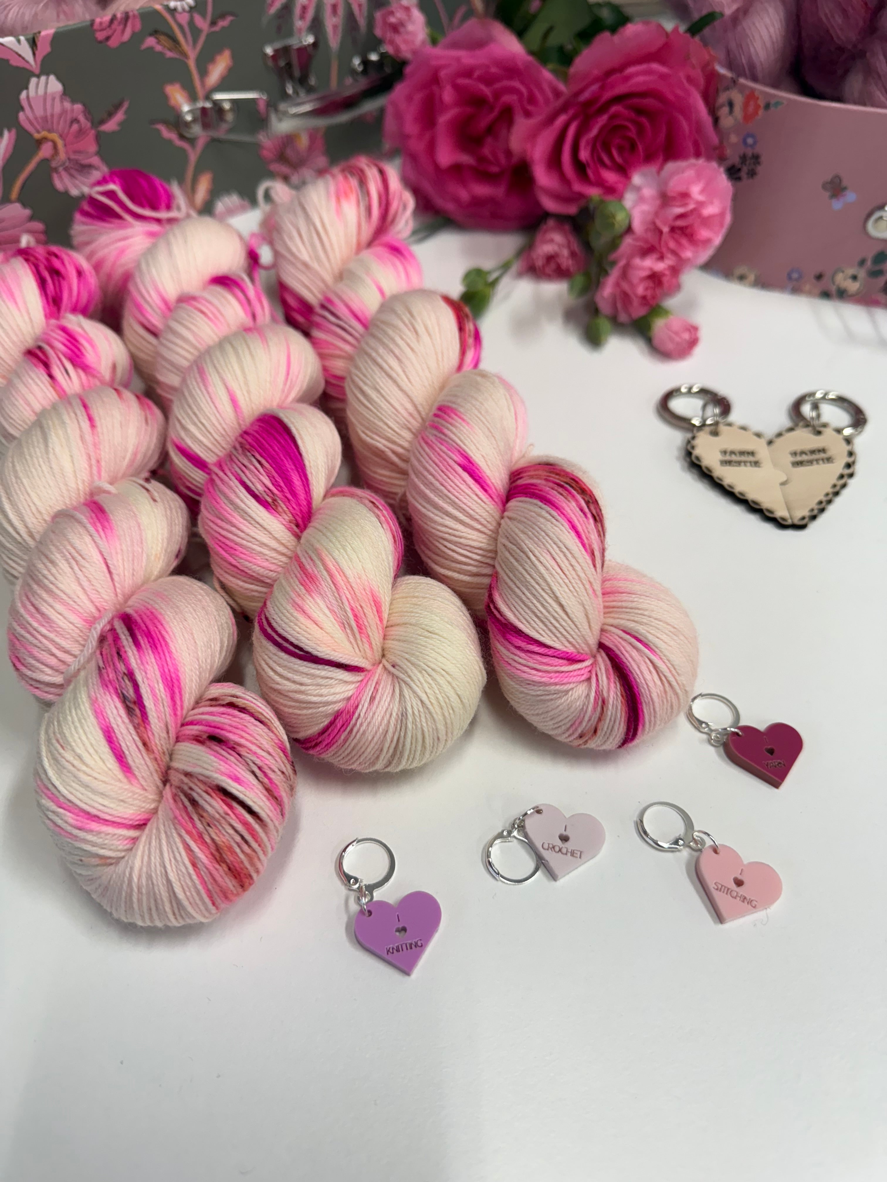 Dyed to order -  Galentines Collection - I'm Knotty about you