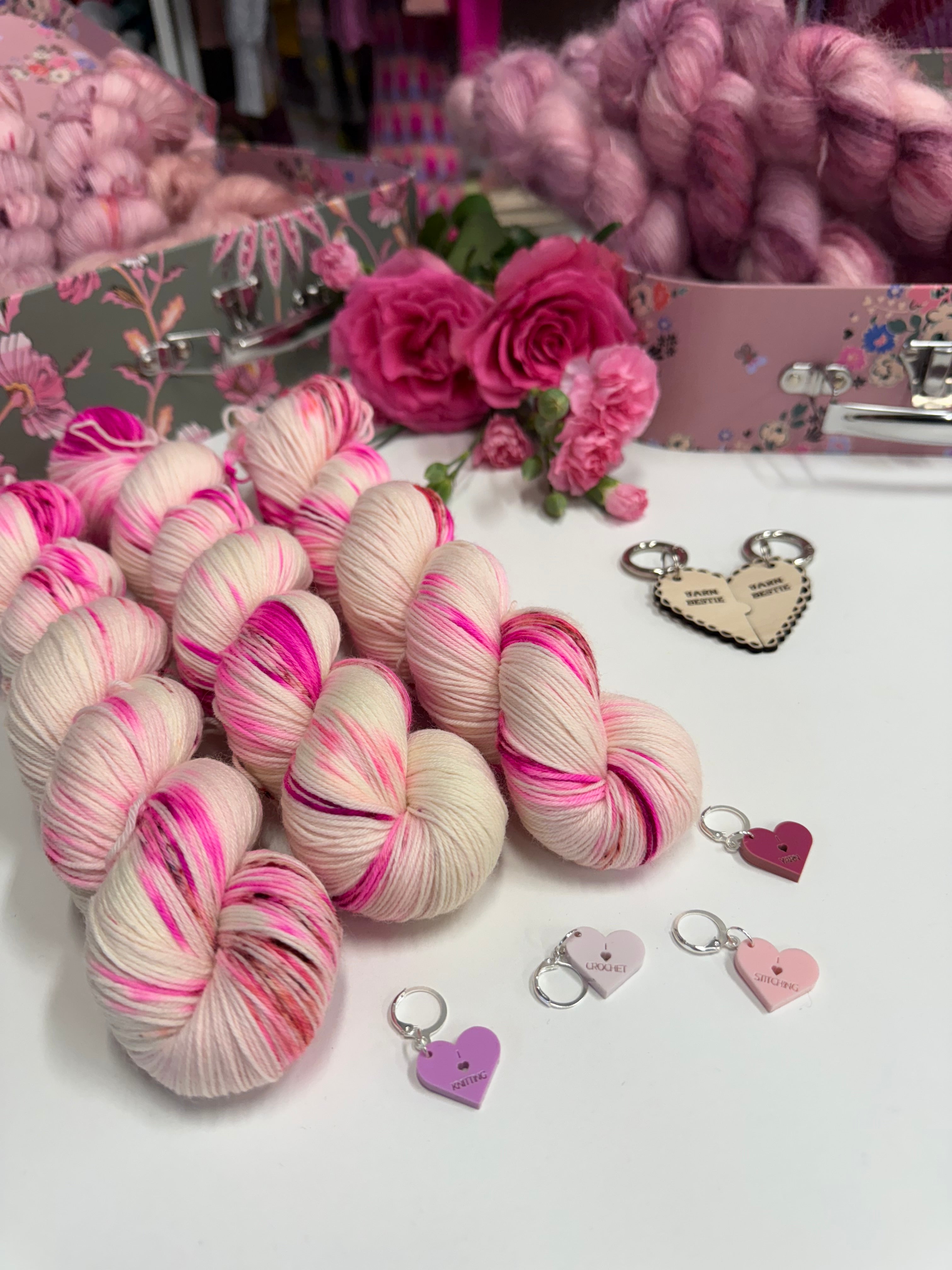 Dyed to order -  Galentines Collection - I'm Knotty about you