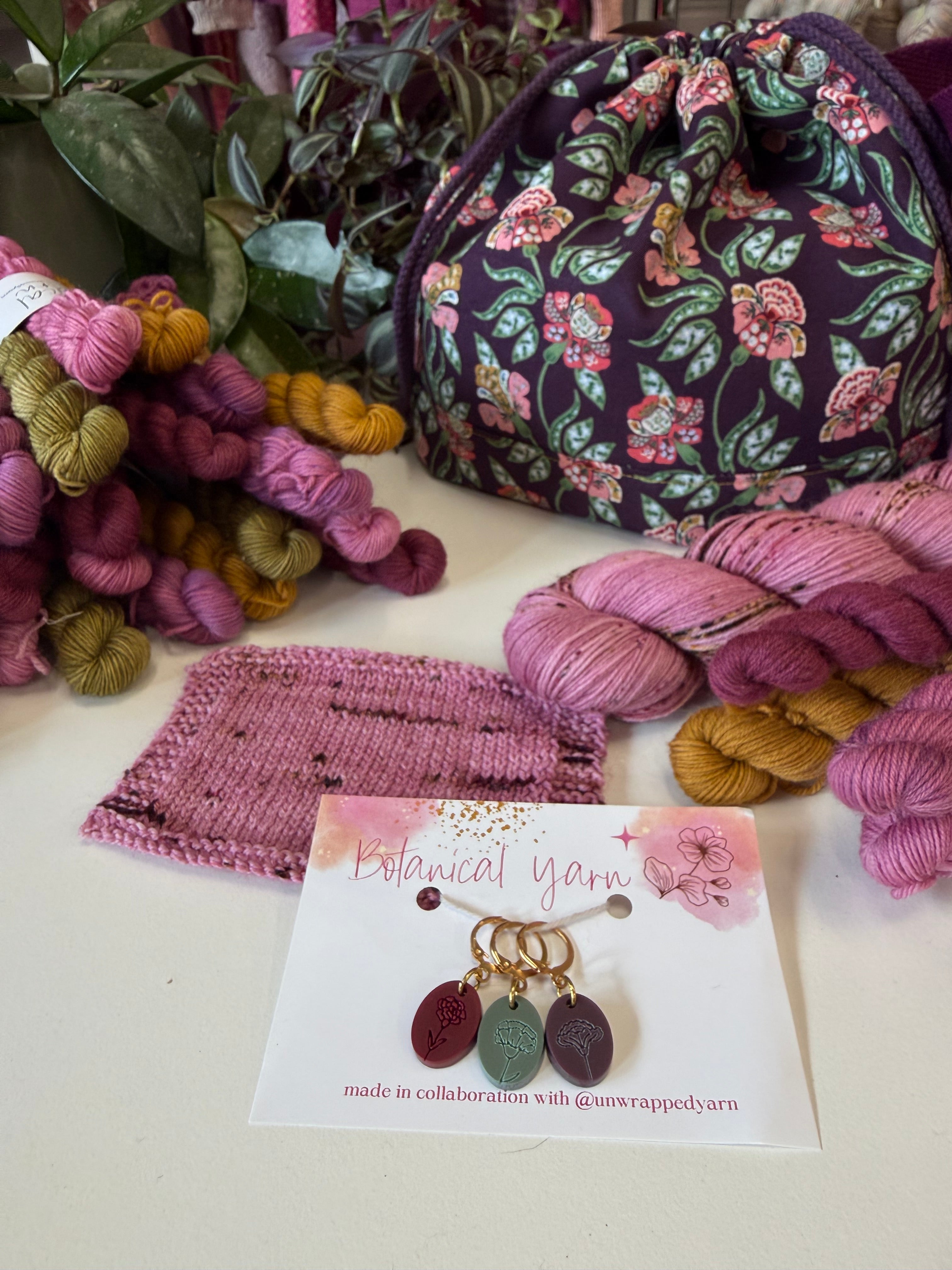 Yarndale stitch markers / progress keepers
