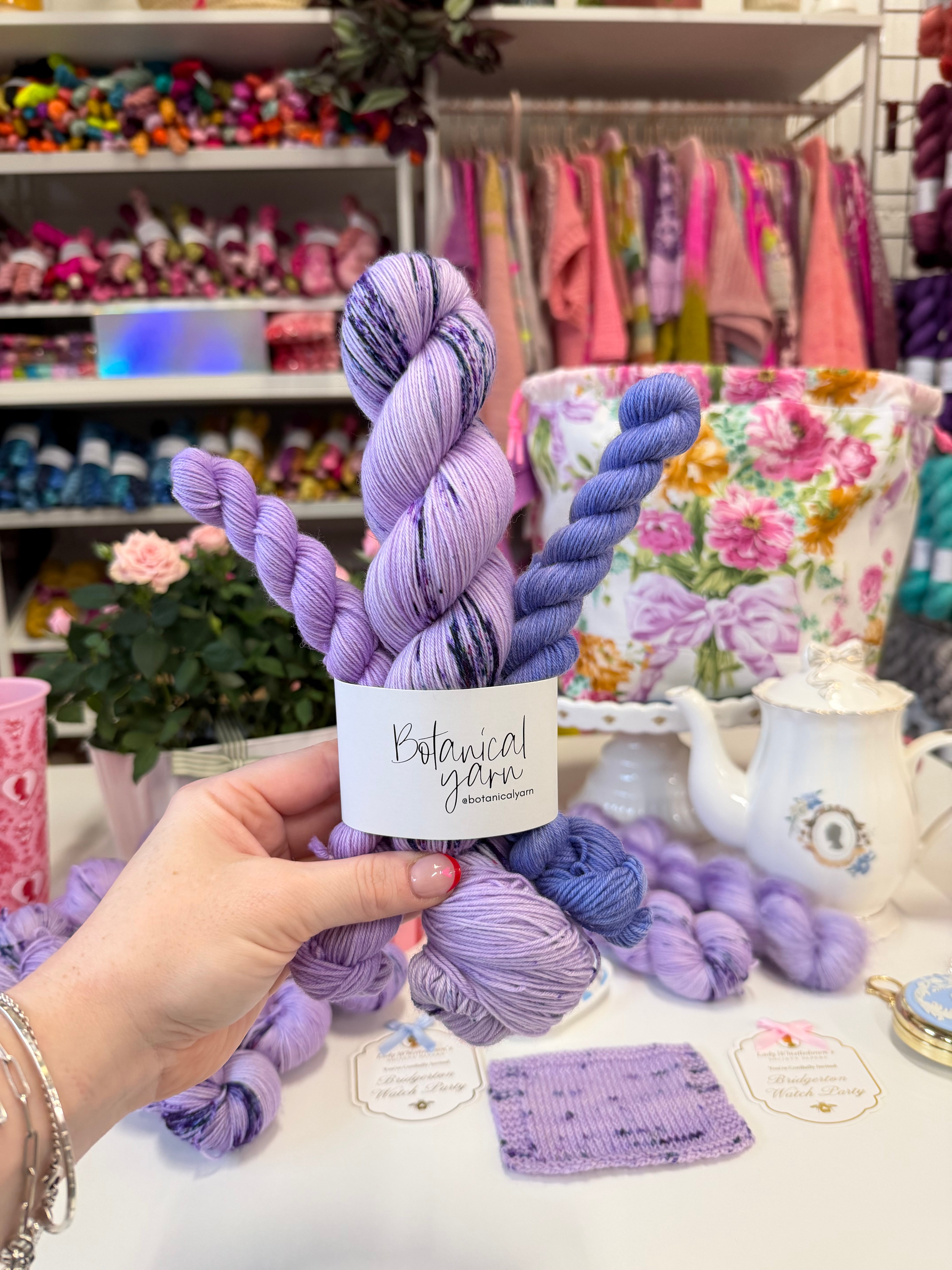 Bridgerton Wisteria Sock Set