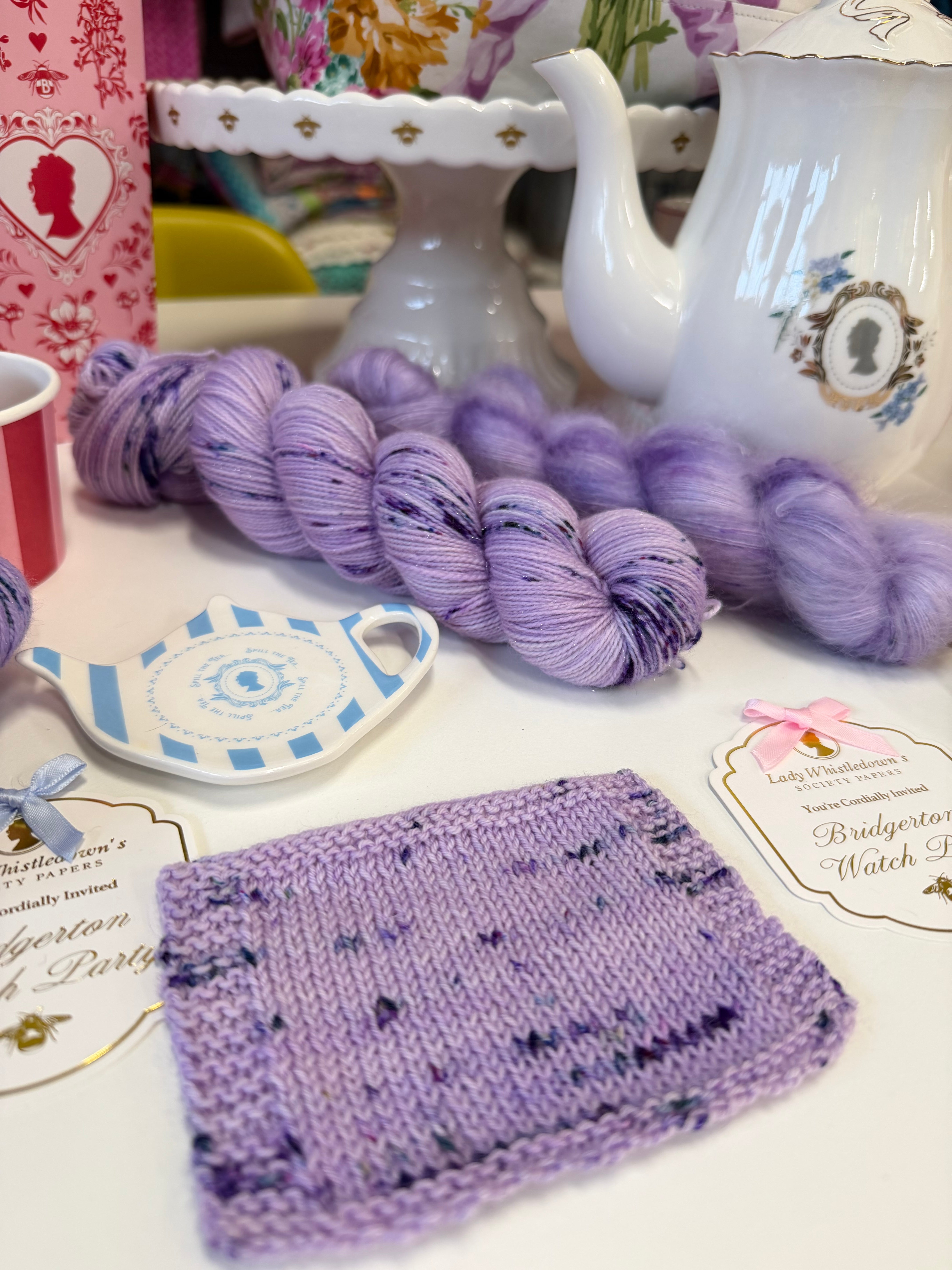 Bridgerton Wisteria colourway
