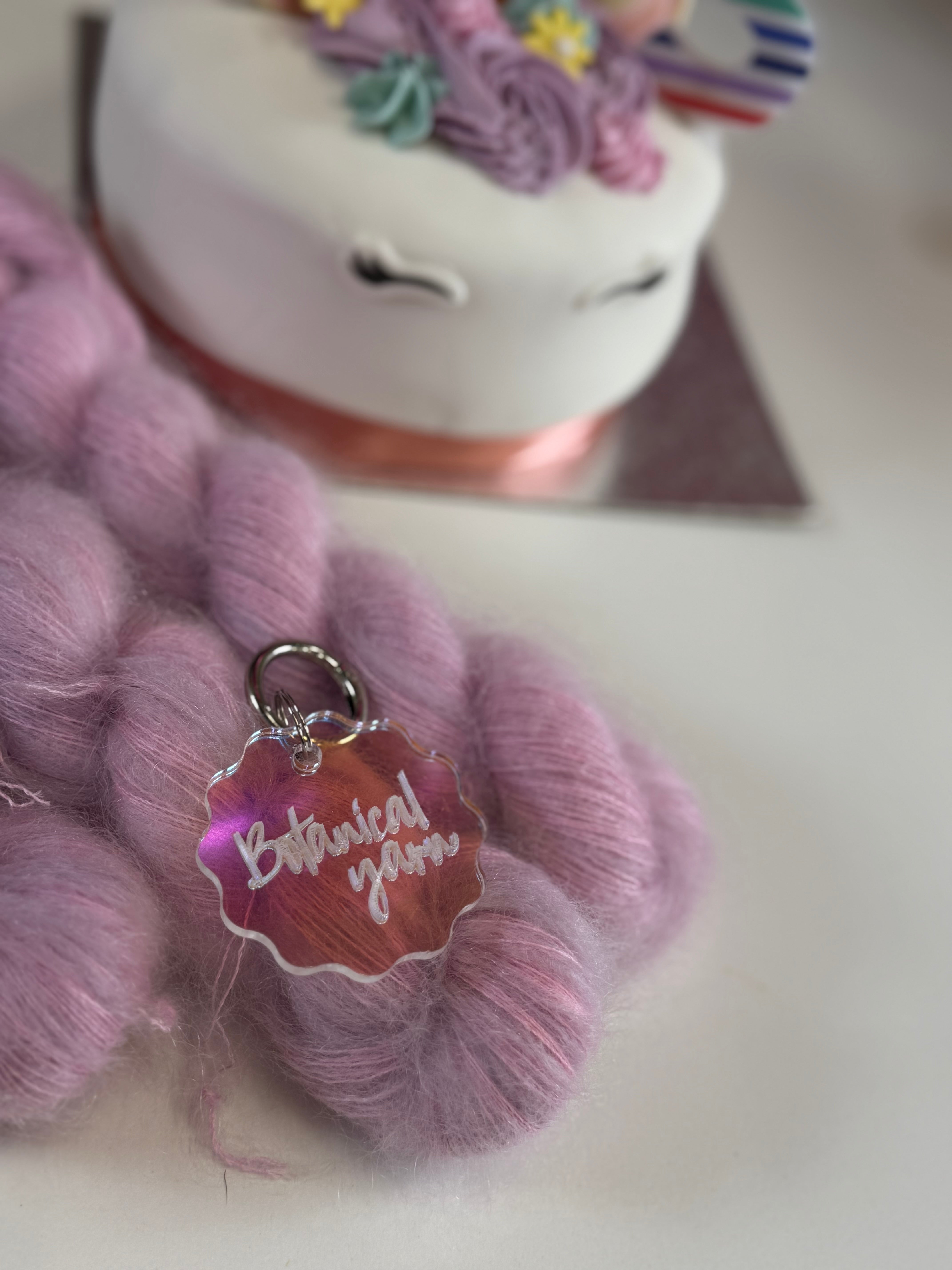 Iridescent Unicorns Bag Charm